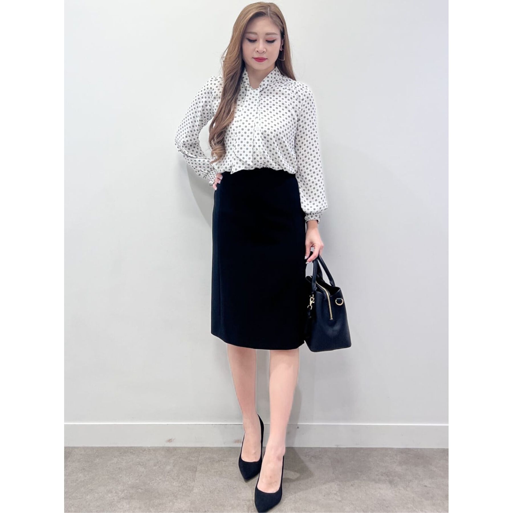 COUP DE CHANCE「【洗える】ボウタイブラウス」|シャツ・ブラウス|