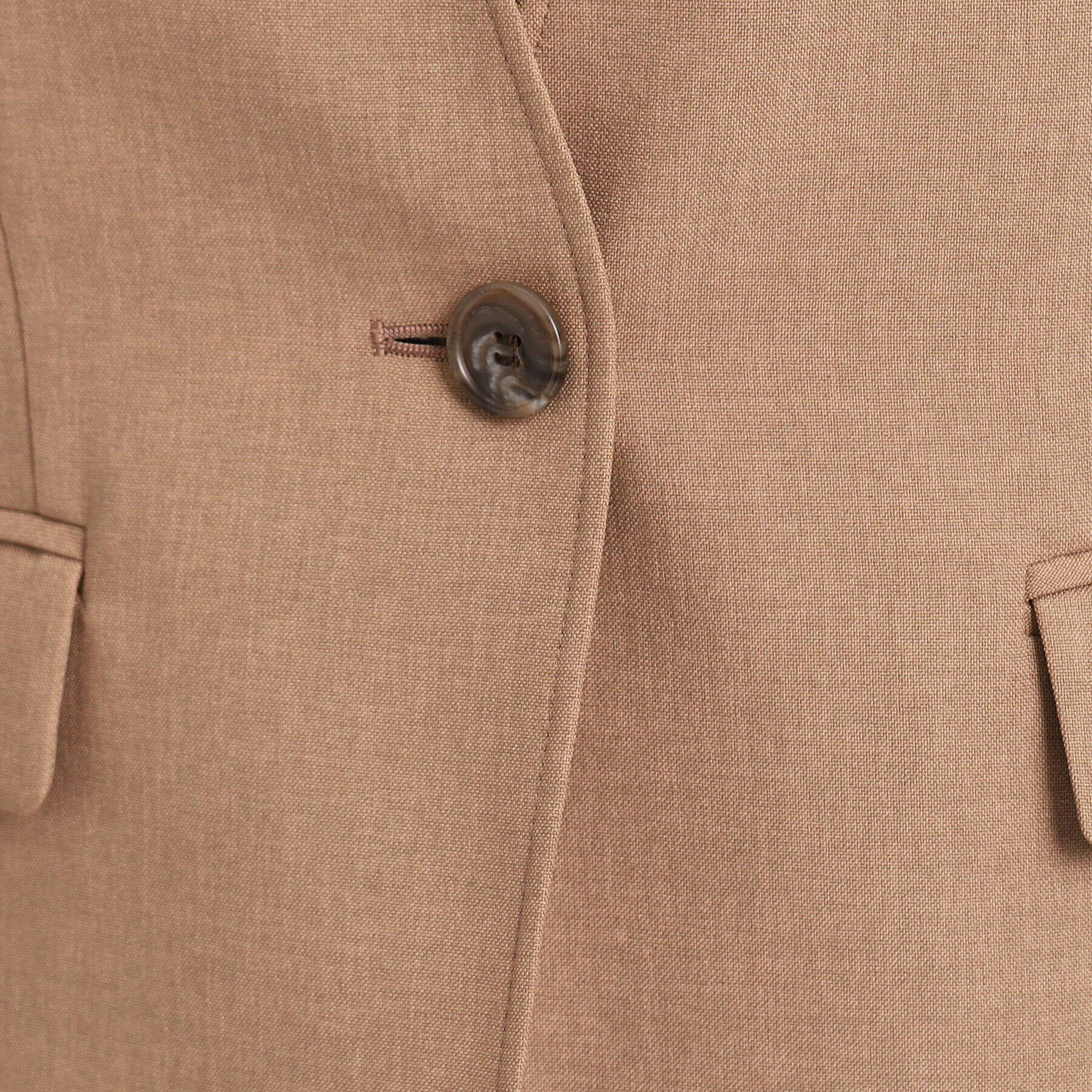 COUP DE CHANCE「【洗える／日本製】カラーレスジャケット」|ノーカラージャケット|