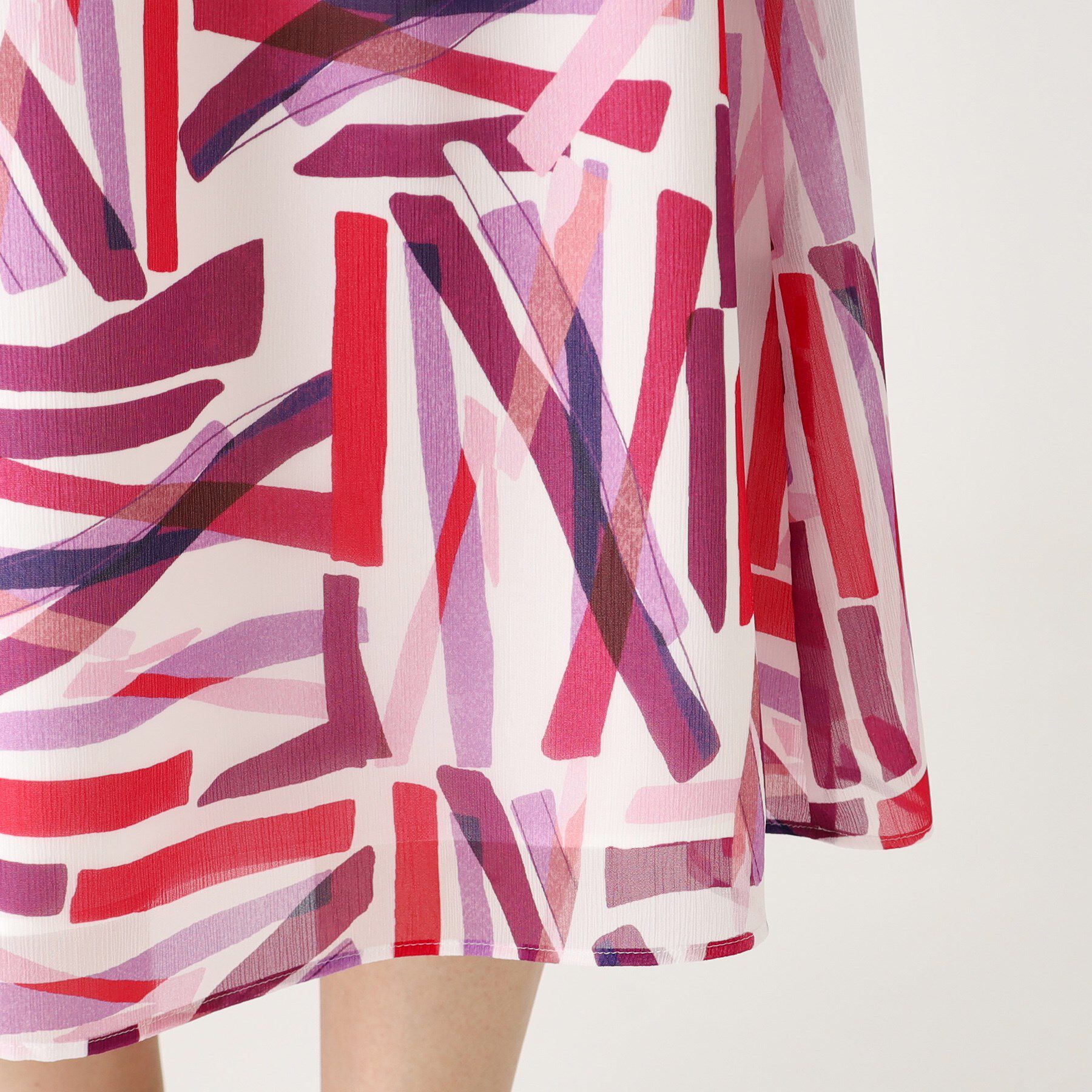 COUP DE CHANCE「【洗える／ウエストゴム】柄スカート」|スカート|