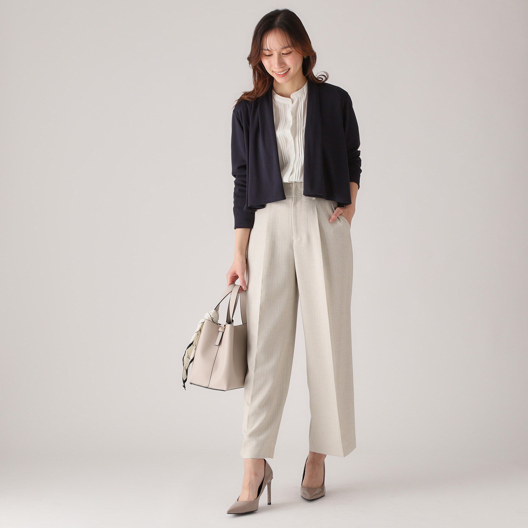 COUP DE CHANCE「【洗える／日本製】ショート丈カーディガン」|カーディガン|