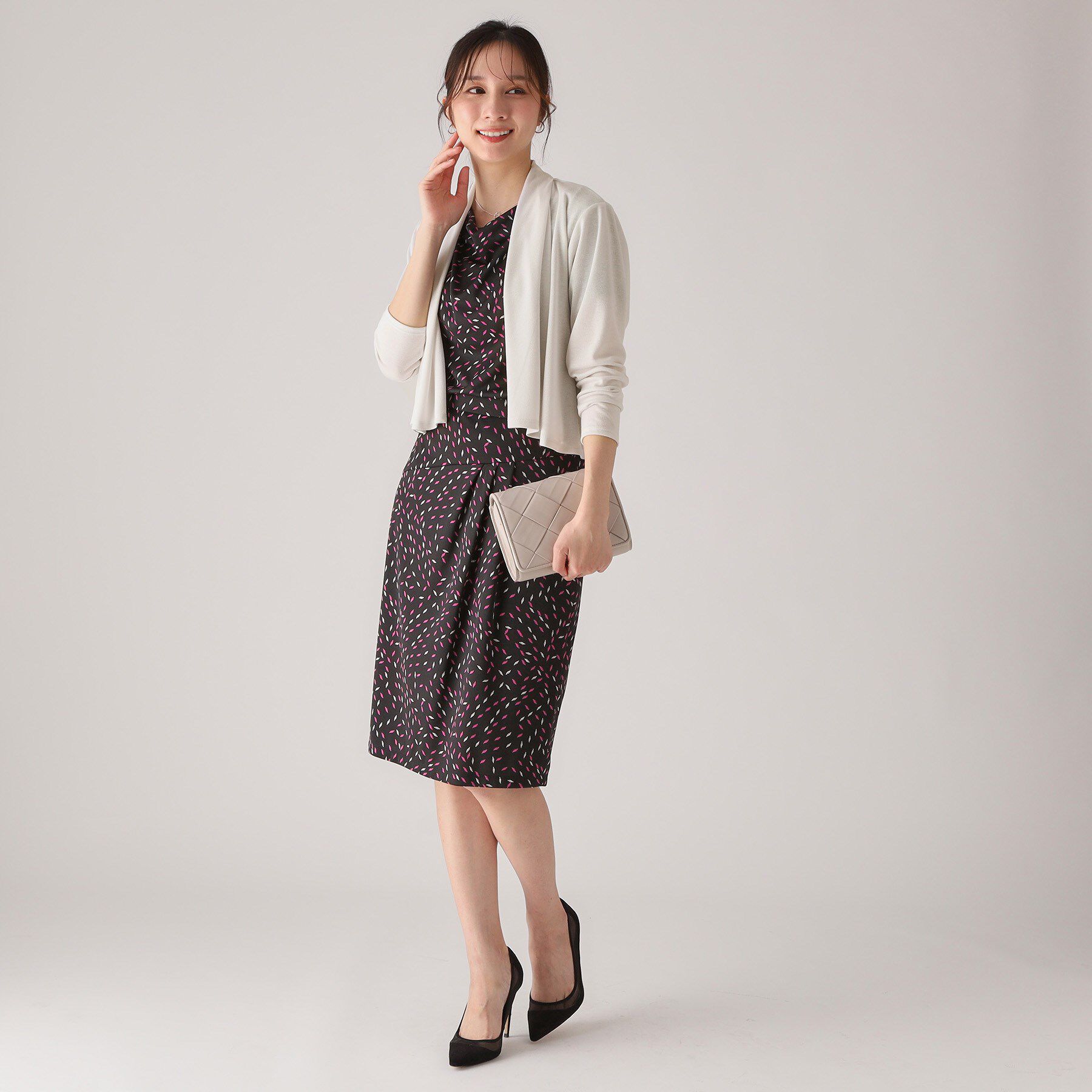 COUP DE CHANCE「【洗える／日本製】ショート丈カーディガン」|カーディガン|