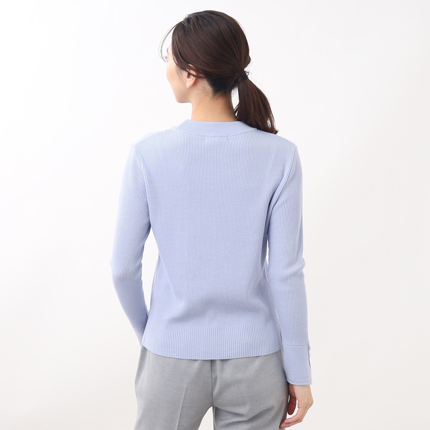 Reflect「【WEB限定カラーあり／洗える】プチハイネックリブニット」|ニット・セーター|