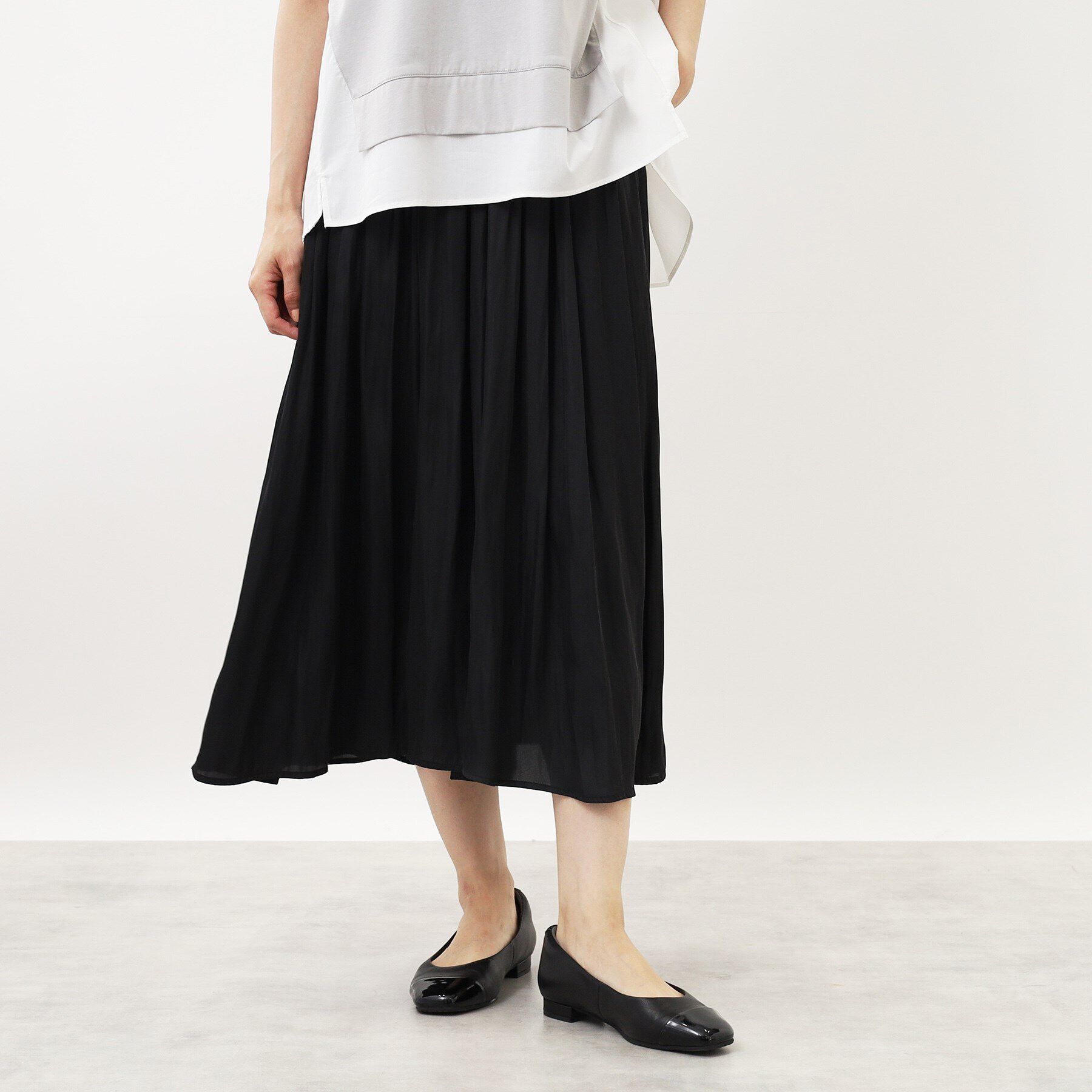 Reflect「【E‐QUALITY／手洗い可／ウエストゴム／定番人気アイテム】リラックススカーチョ」|その他|