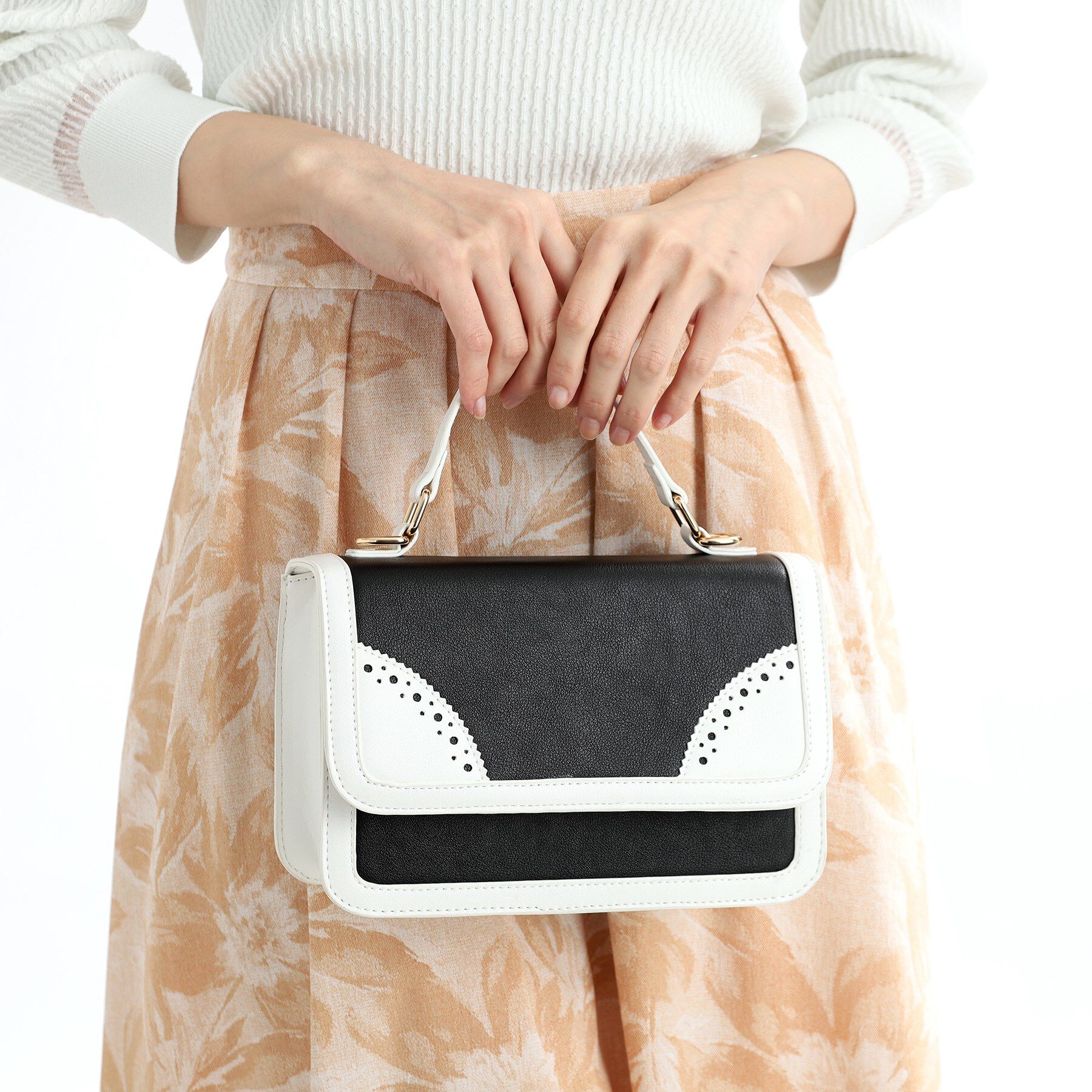 Reflect「【ショルダー付き】バイカラーバッグ」|ショルダー・メッセンジャー|