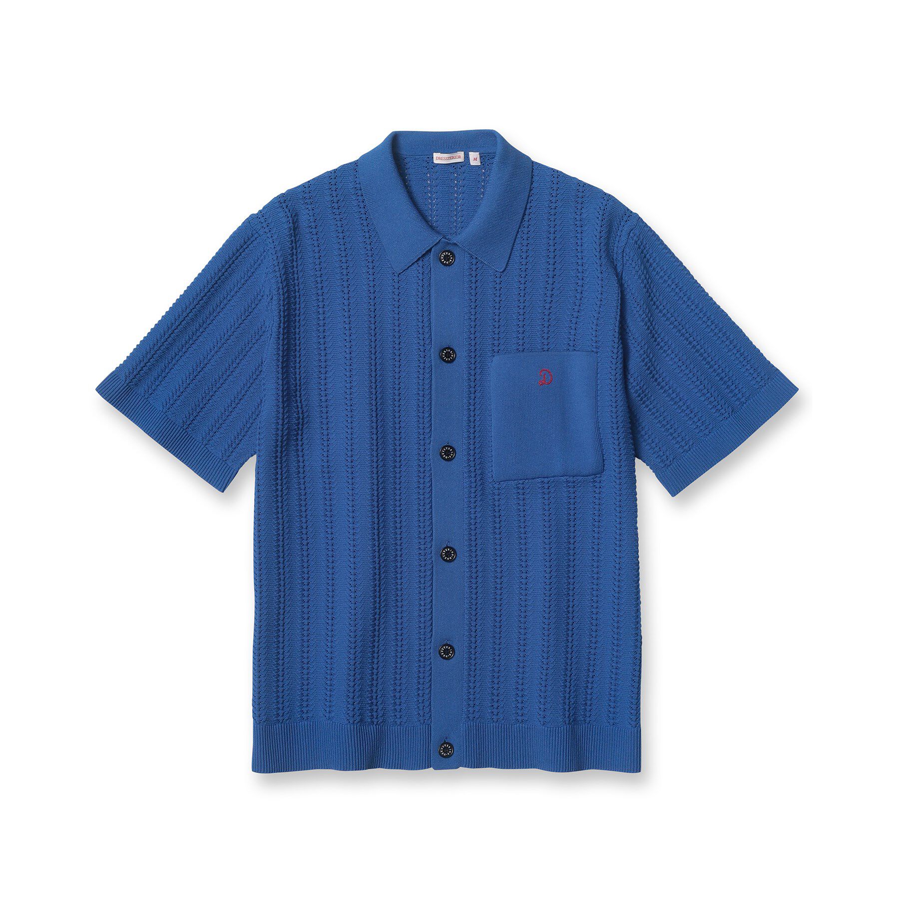 DRESSTERIOR「【Safari5月号掲載】オーガニックコットン キューバニットシャツ」|ニット・セーター|