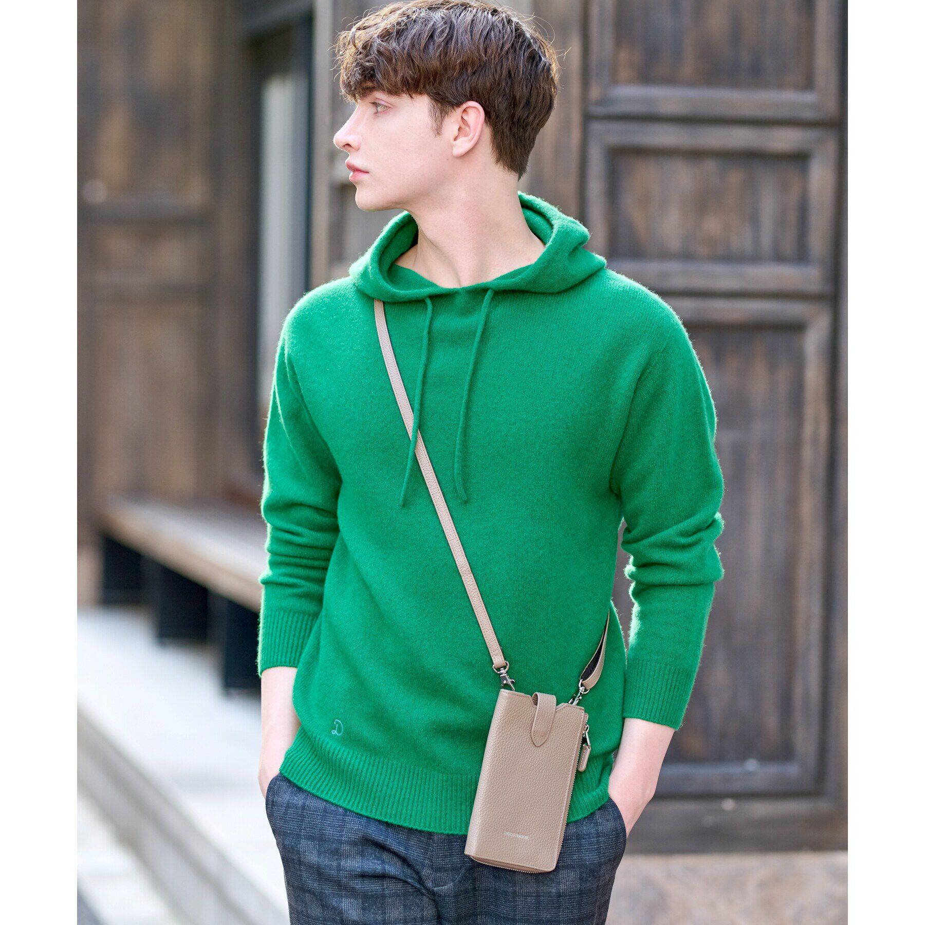 DRESSTERIOR「ホールガーメント ニットパーカ」|ニット・セーター|