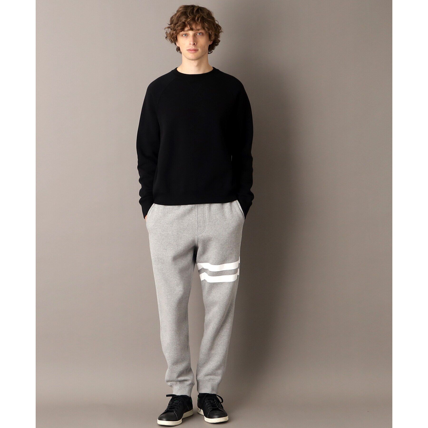 DRESSTERIOR「【セットアップ可/Safari12月号｜Monomx11月号掲載】ツーライン 裏起毛スウェットパンツ」|その他|