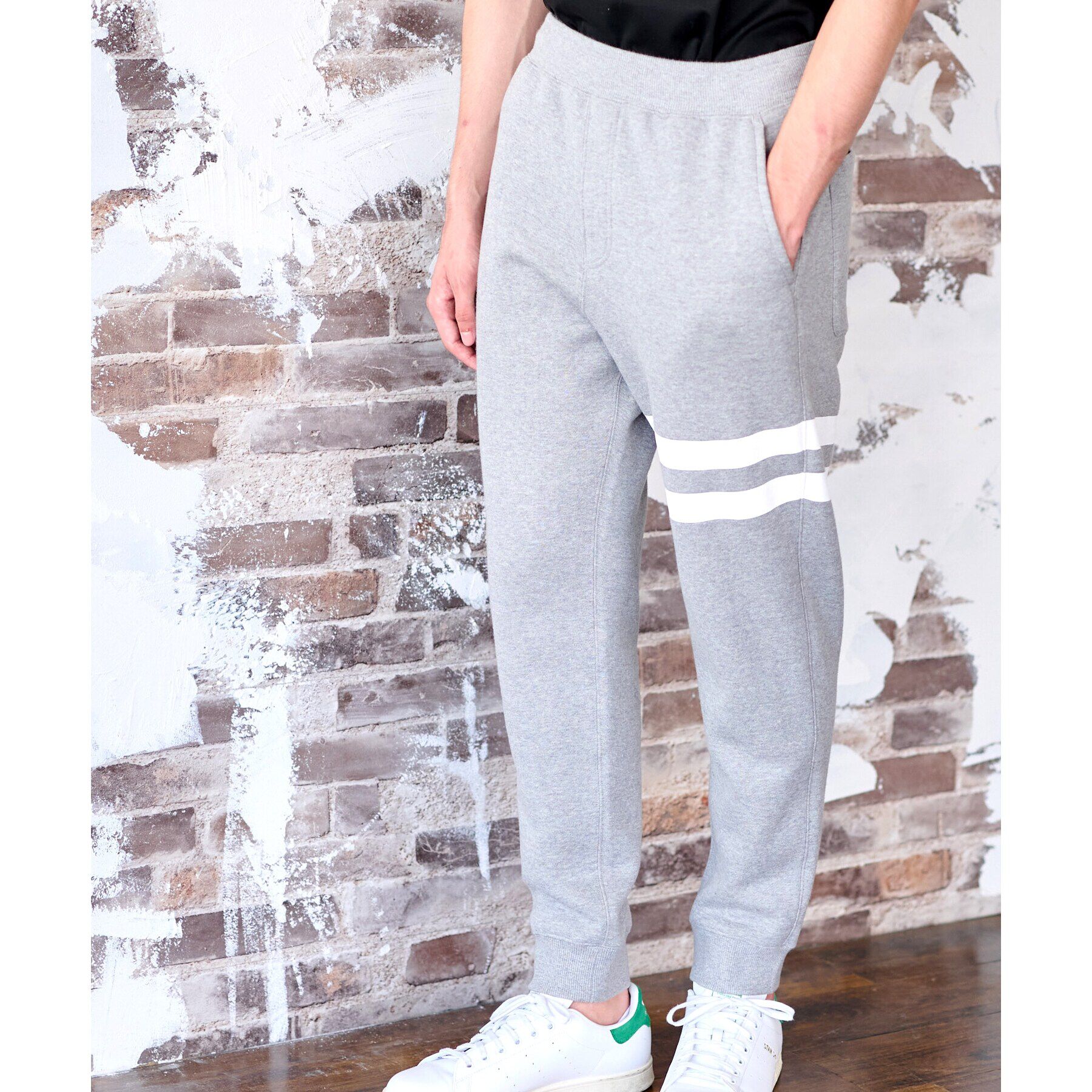 DRESSTERIOR「【セットアップ可/Safari12月号｜Monomx11月号掲載】ツーライン 裏起毛スウェットパンツ」|その他|