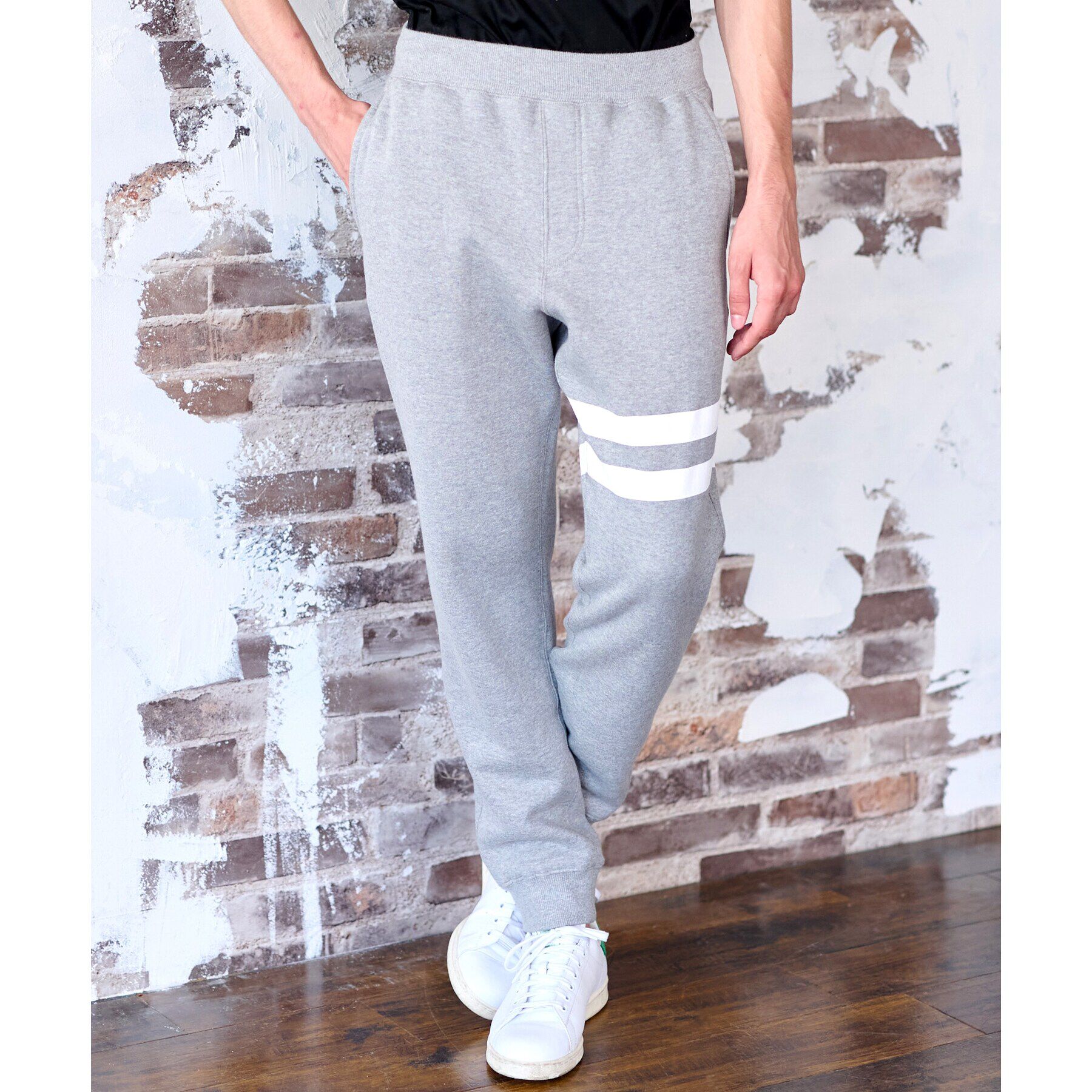 DRESSTERIOR「【セットアップ可/Safari12月号｜Monomx11月号掲載】ツーライン 裏起毛スウェットパンツ」|その他|