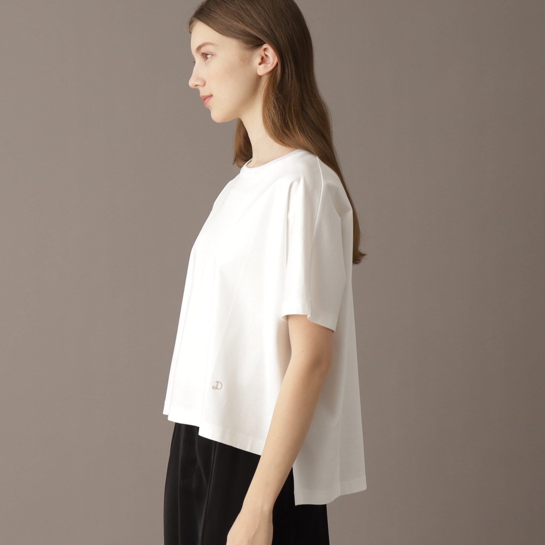 DRESSTERIOR「【接触冷感/抗菌防臭/消臭】アイスクリアコットンドルマンT」|Tシャツ・カットソー|