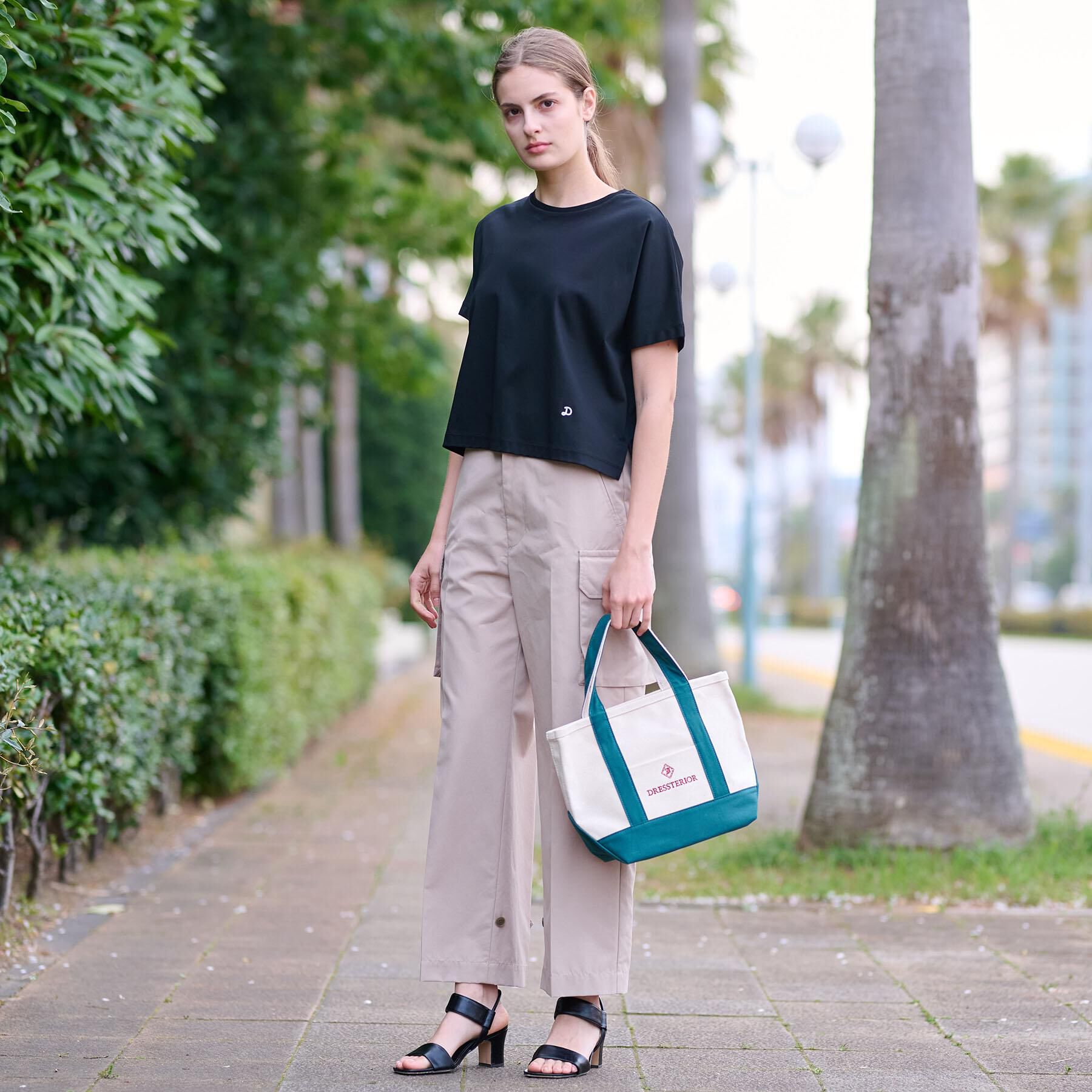 DRESSTERIOR「【接触冷感/抗菌防臭/消臭】アイスクリアコットンドルマンT」|Tシャツ・カットソー|