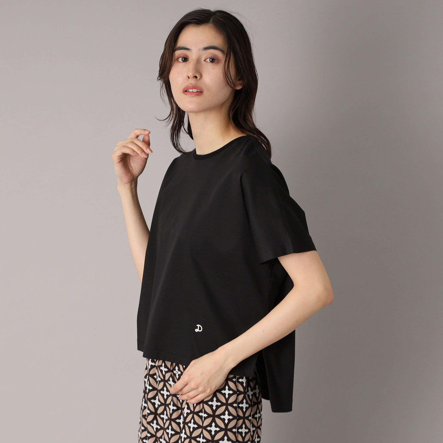 DRESSTERIOR「【接触冷感/抗菌防臭/消臭】アイスクリアコットンドルマンT」|Tシャツ・カットソー|