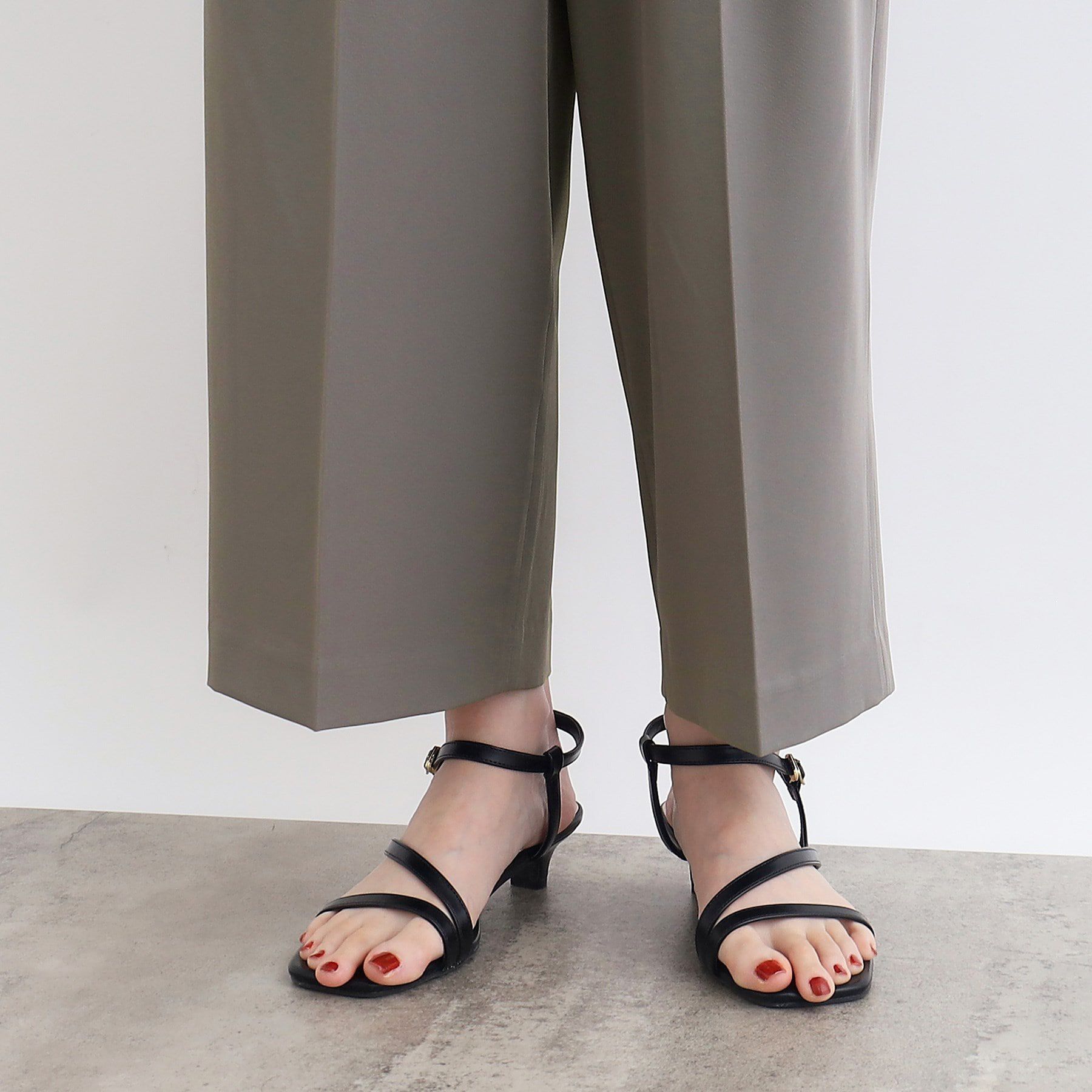 grove「＜接触冷感＞ドレープワイドパンツ」|その他|