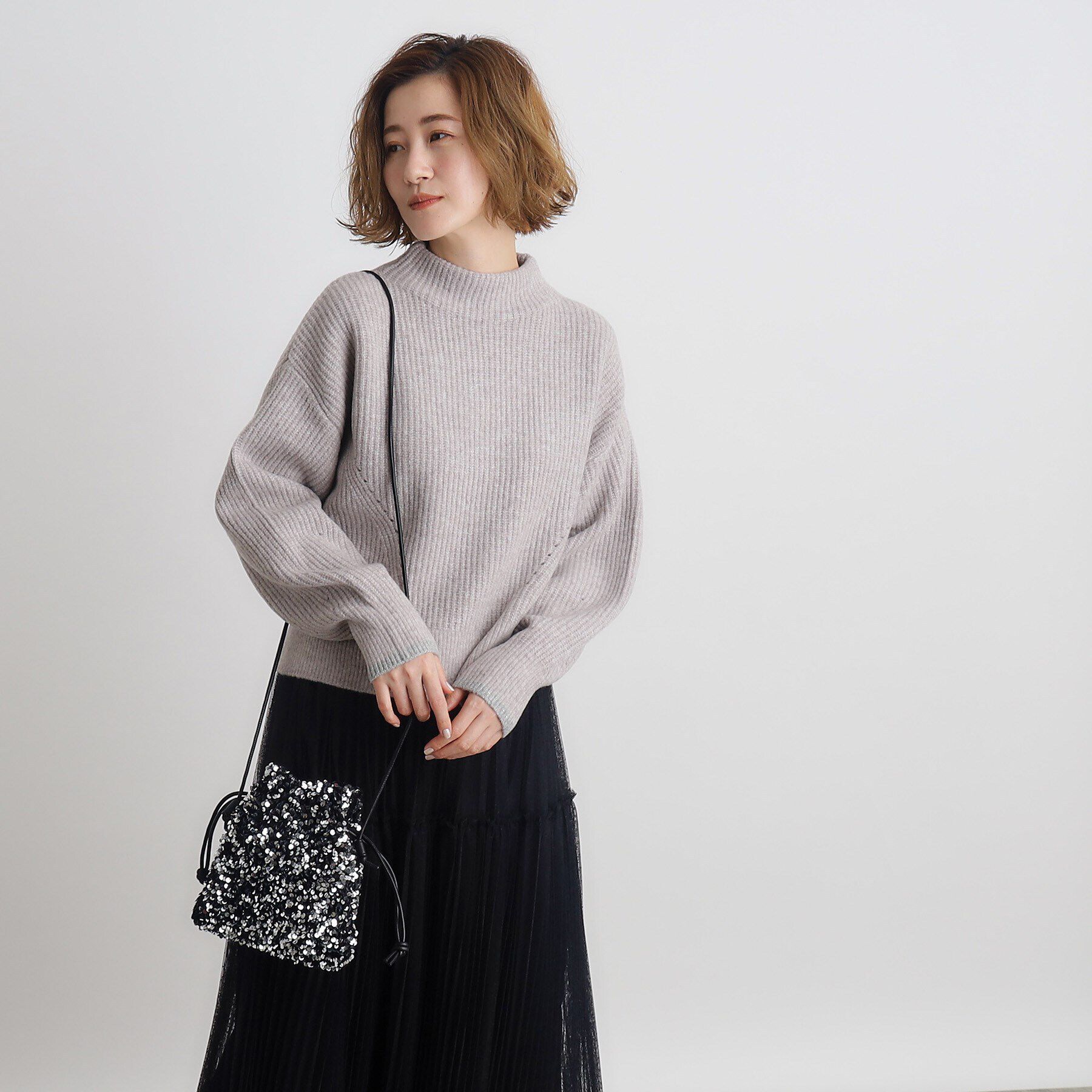 grove「【雑誌掲載】アソート巾着ミニショルダー」|ショルダー・メッセンジャー|