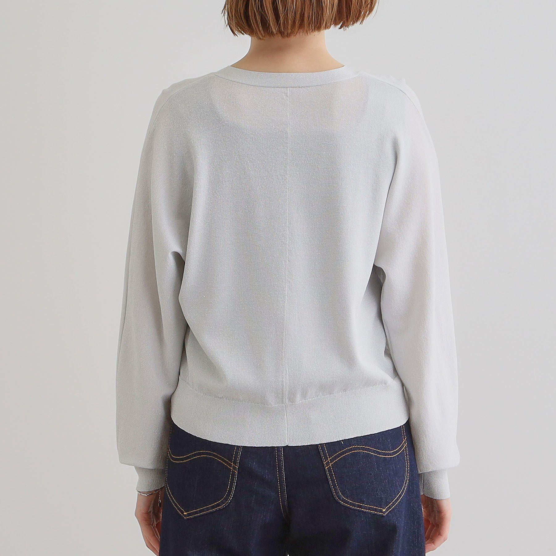 grove「【UV／冷感／抗ピル】ラメドルマンカーディガン」|カーディガン|