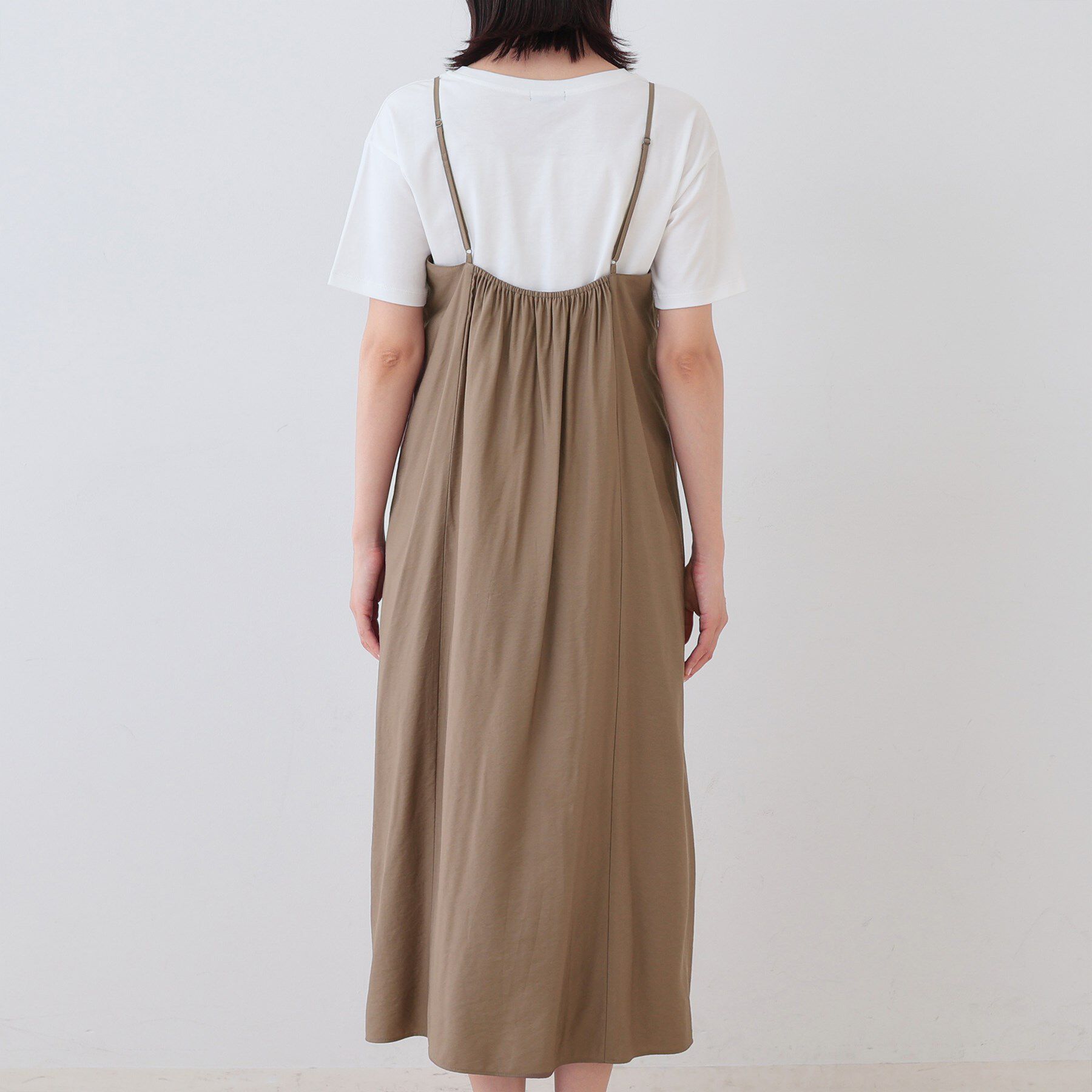 INDIVI「ワッシャーキャミワンピース」|ワンピース|