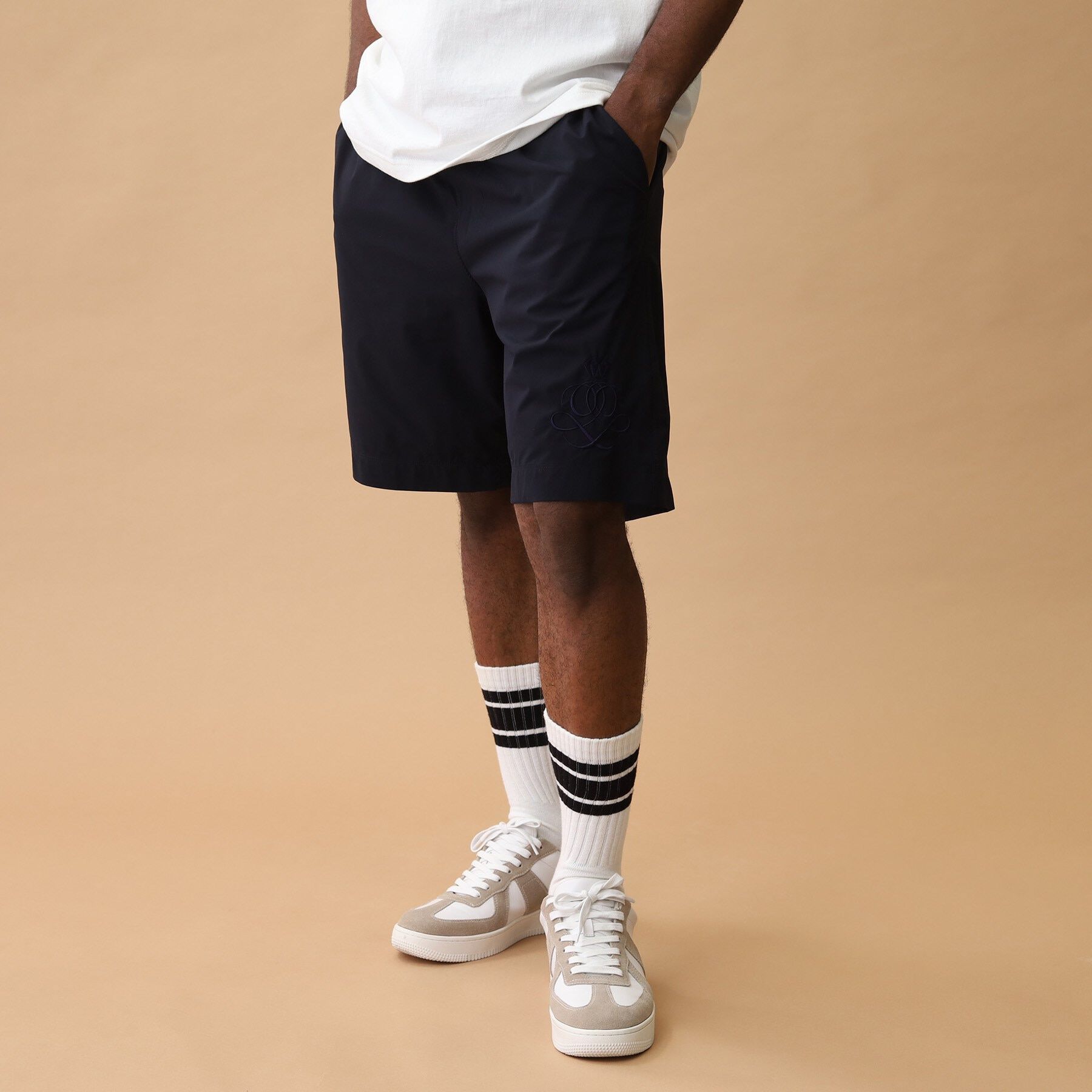 40CARATS&525「40ct&525 ワンマイルショーツ」|その他|ネイビー(093)