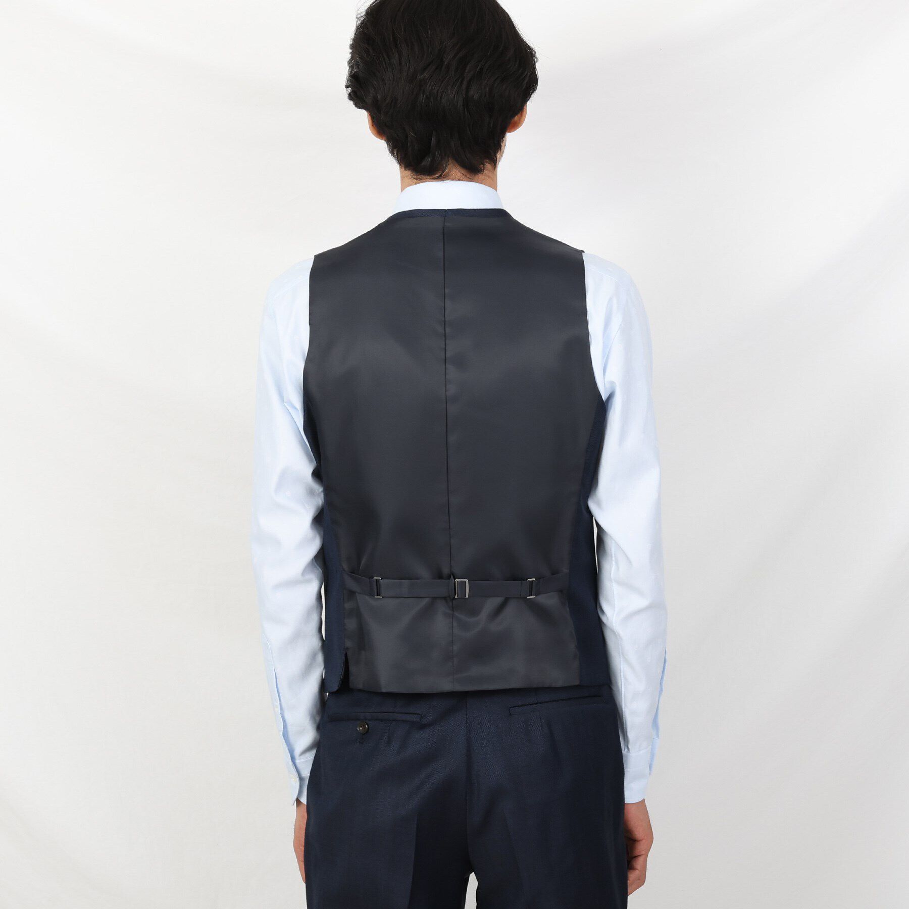 TAKEO KIKUCHI「【3ピース対応】シャイニーシャークピンヘッド ベスト」|スーツ|