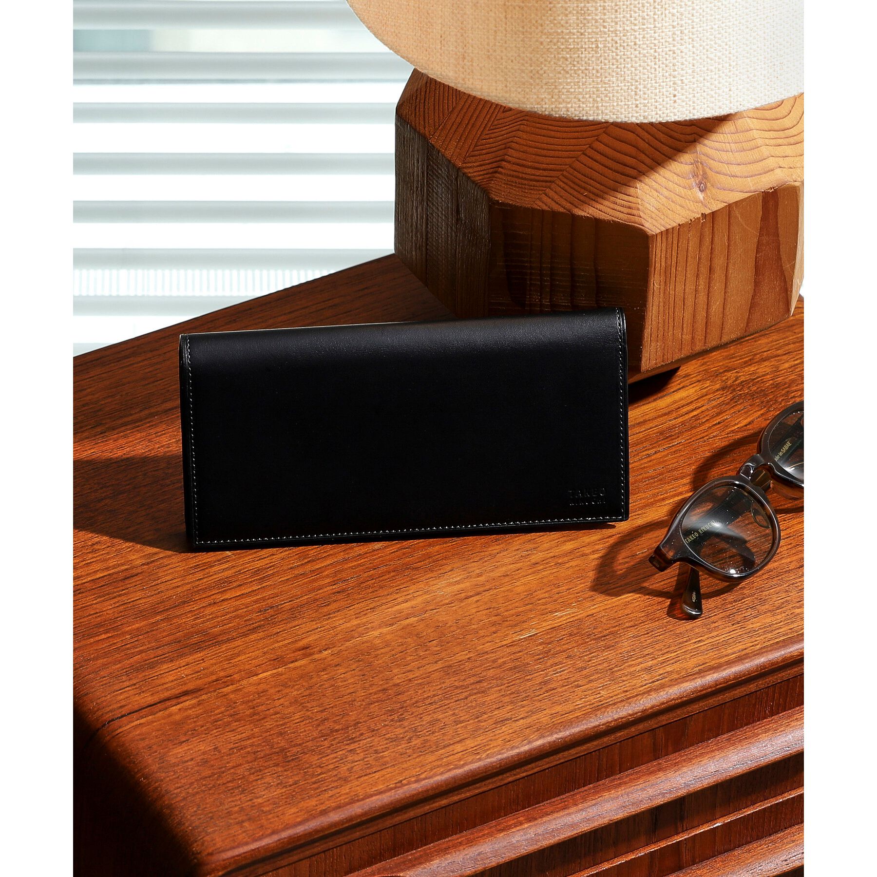 TAKEO KIKUCHI「アンティーク調レザー 2つ折り長財布」|財布|