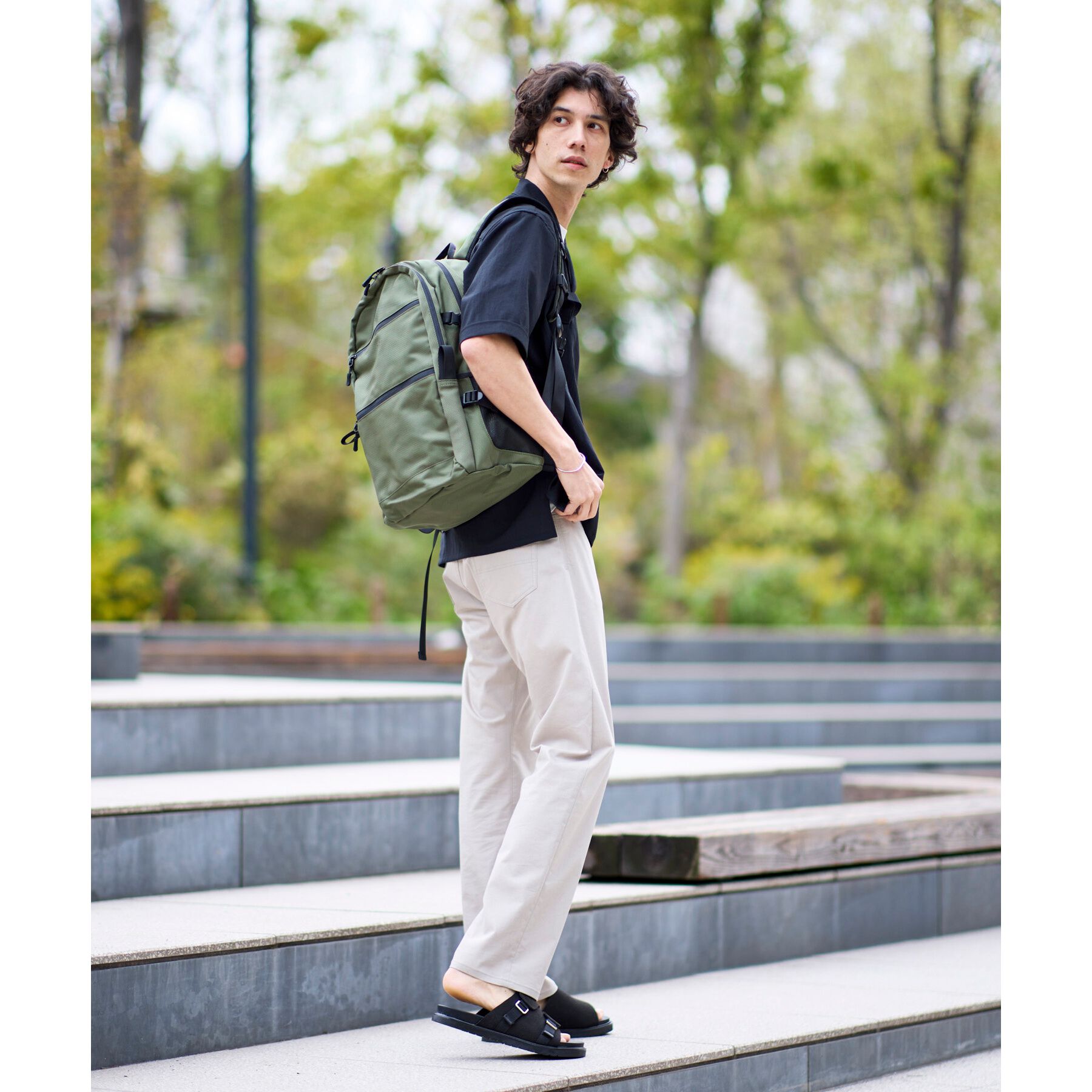 TAKEO KIKUCHI「【大容量/ONOFF兼用】ラージキャパシティー バックパック」|リュック|