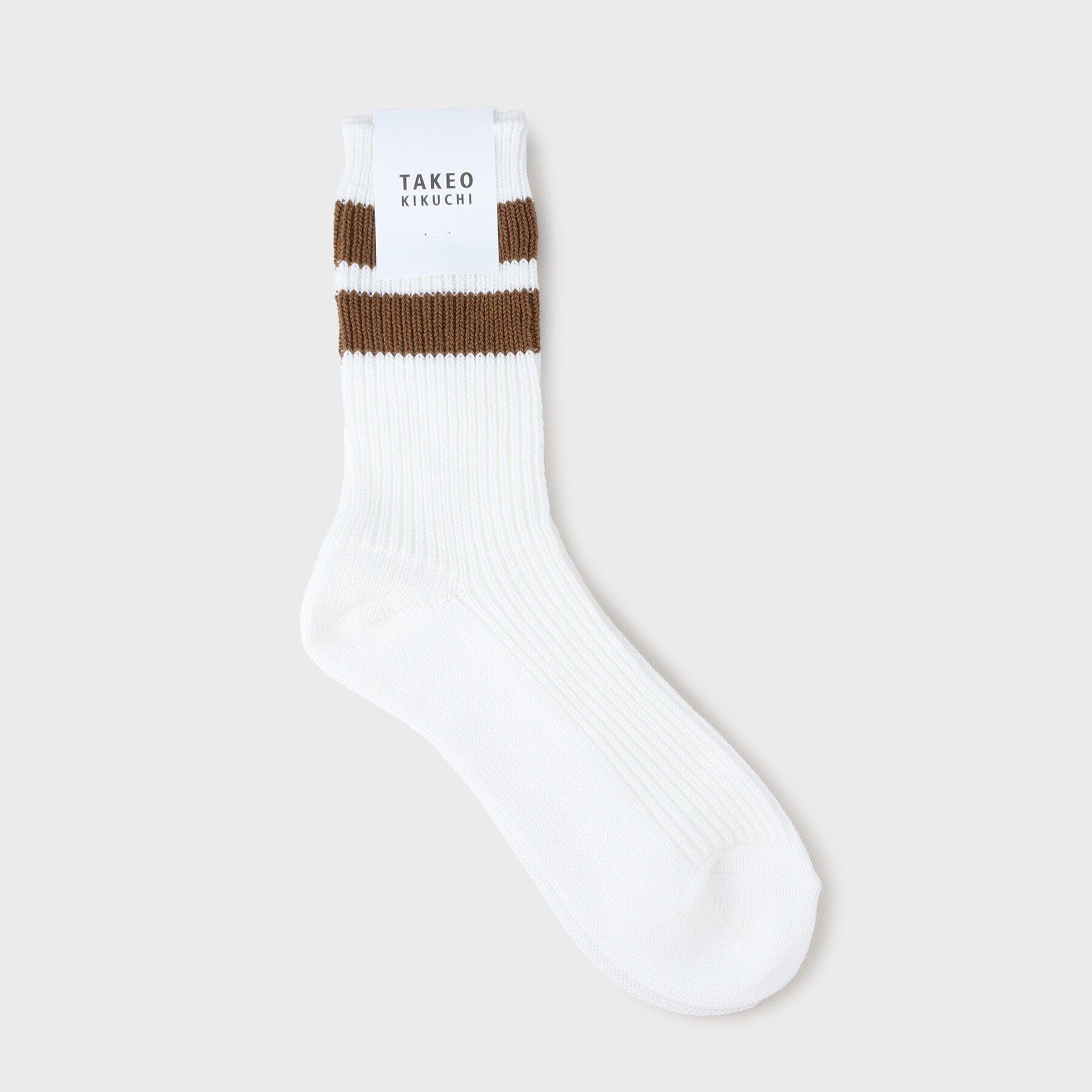 TAKEO KIKUCHI「【日本製】ライン リブソックス」|ソックス|