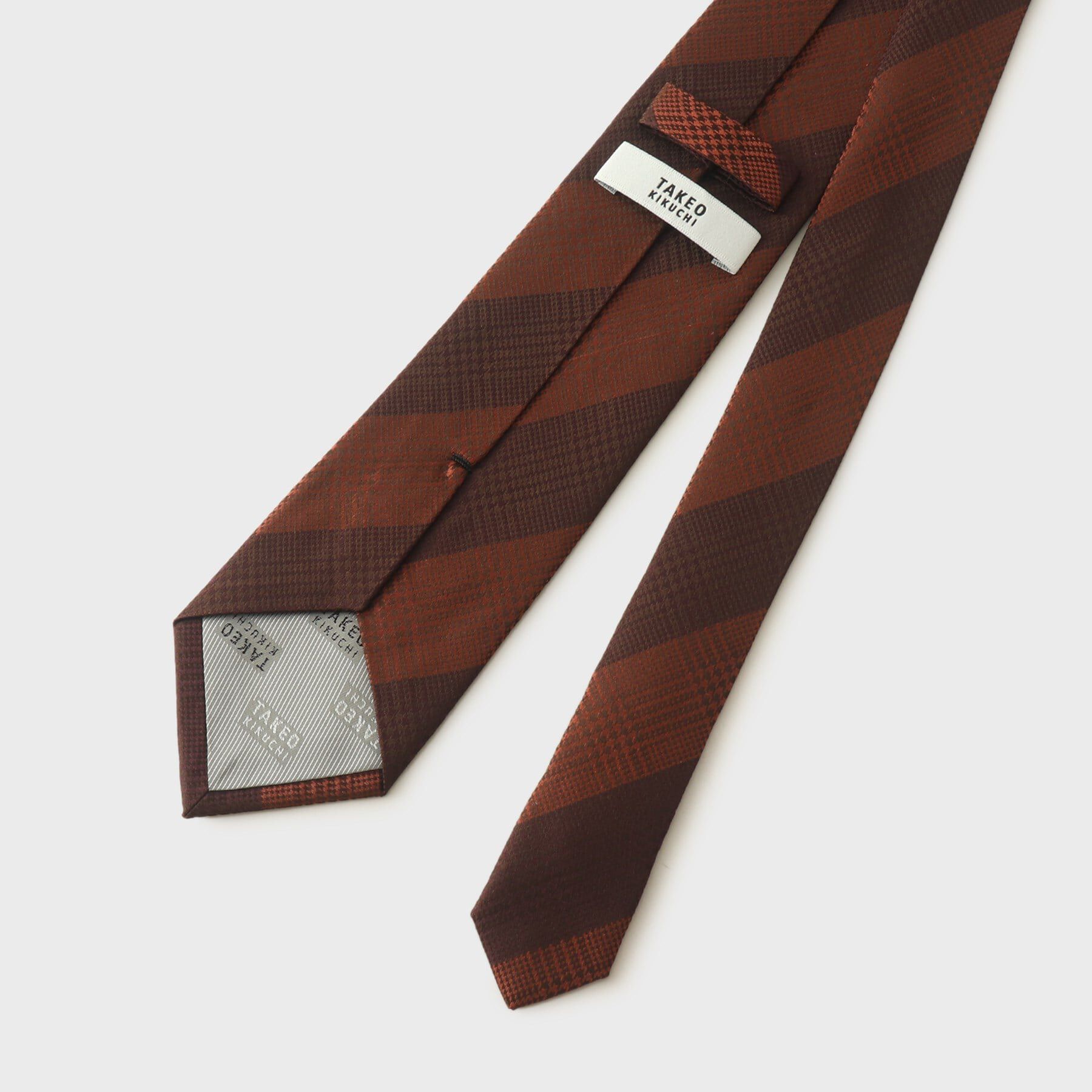 TAKEO KIKUCHI「グレンプレイド　ストライプ　ネクタイ」|ネクタイ・蝶ネクタイ|