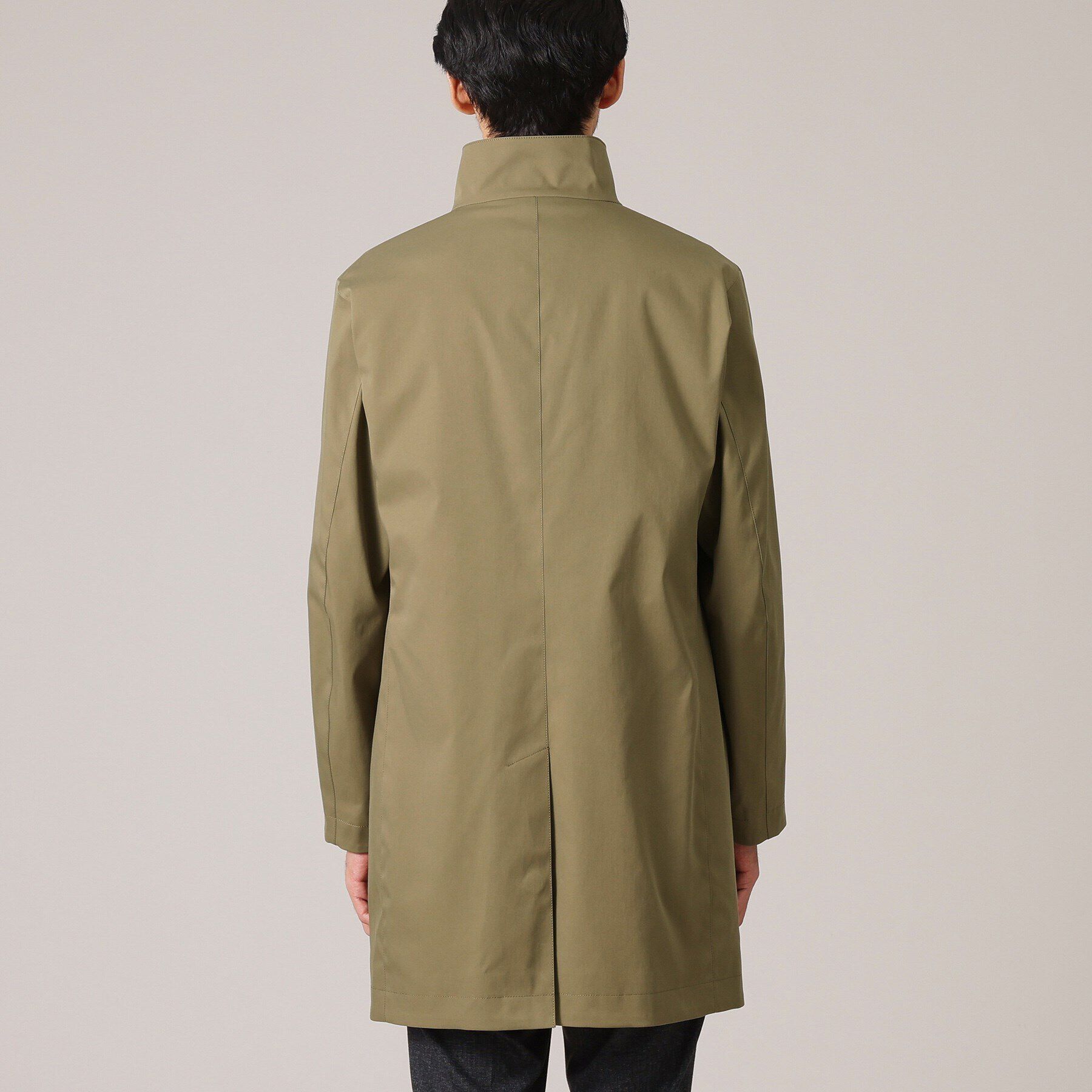 TAKEO KIKUCHI「【ライナー付】ツイルストレッチ ステンカラーコート」|ステンカラーコート|