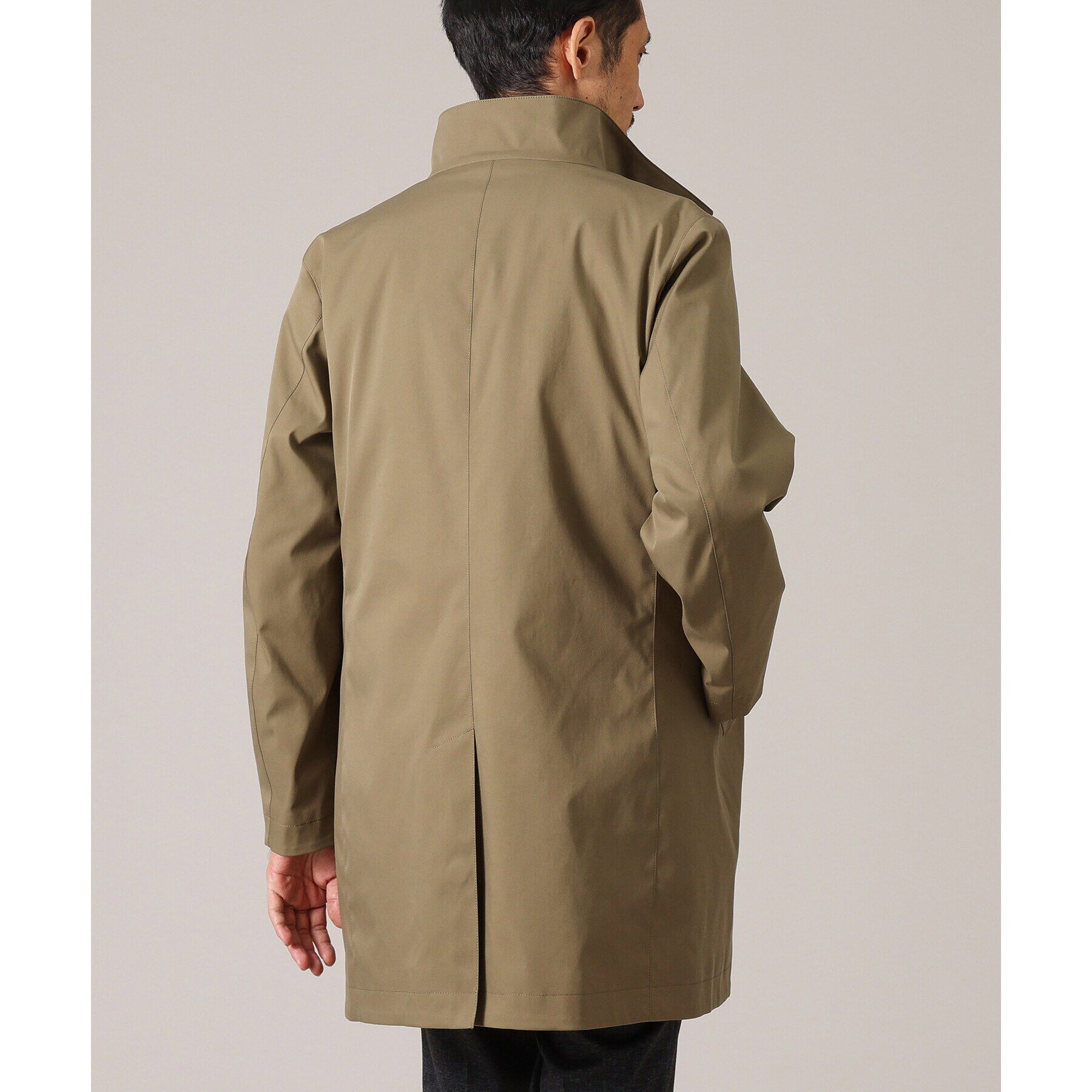 TAKEO KIKUCHI「【ライナー付】ツイルストレッチ ステンカラーコート」|ステンカラーコート|