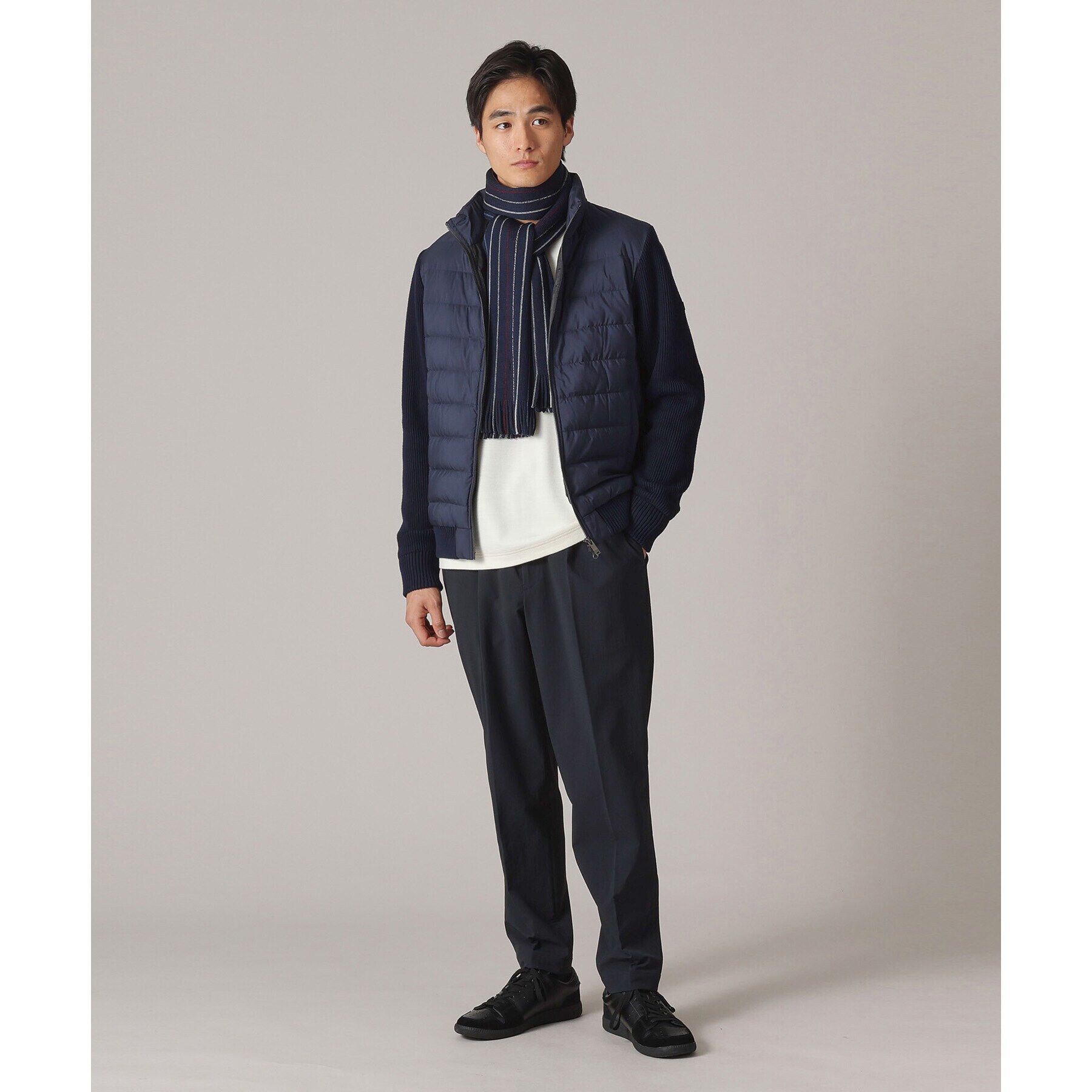 TAKEO KIKUCHI「Vフラース ラッセルマフラー」|ストール|