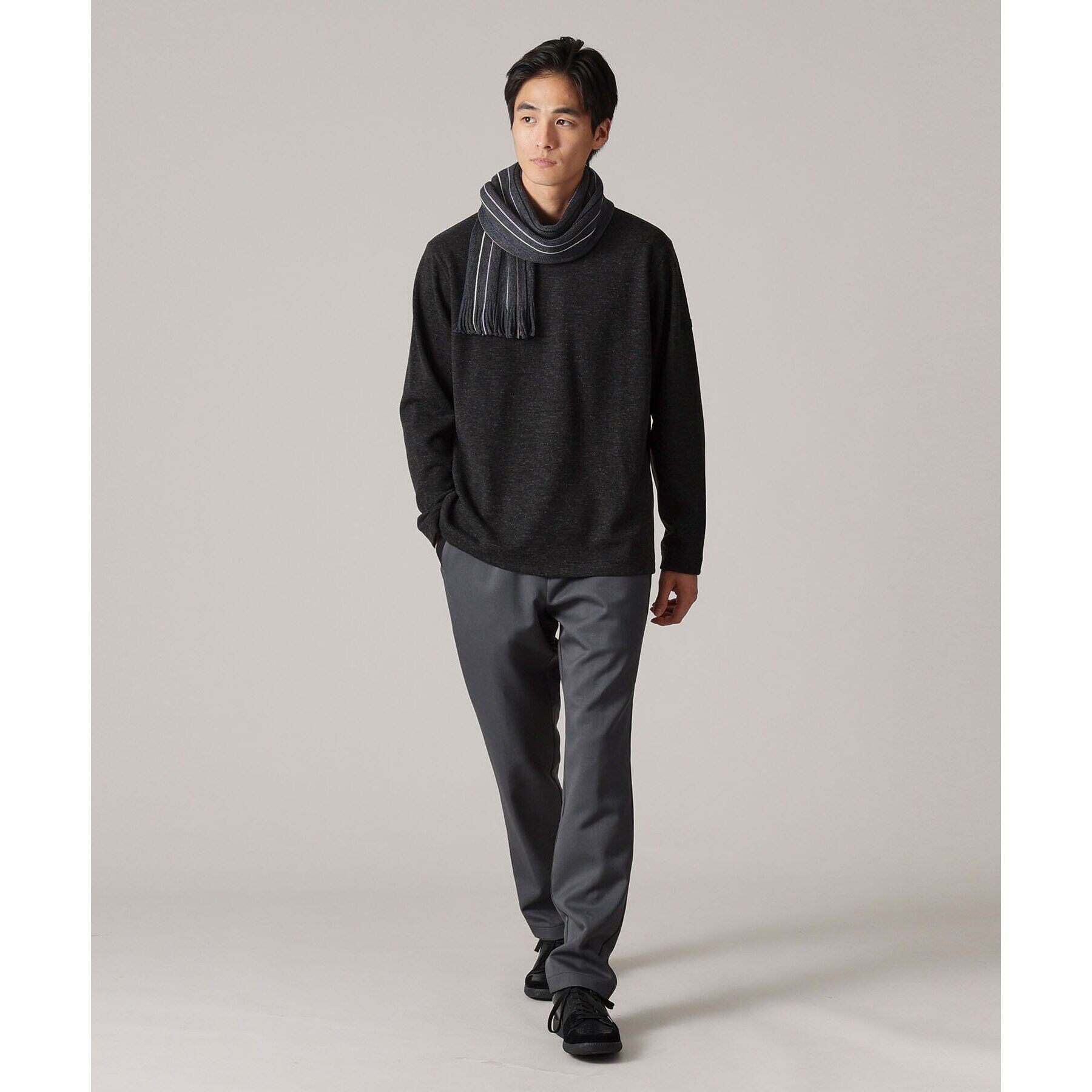 TAKEO KIKUCHI「Vフラース ラッセルマフラー」|ストール|