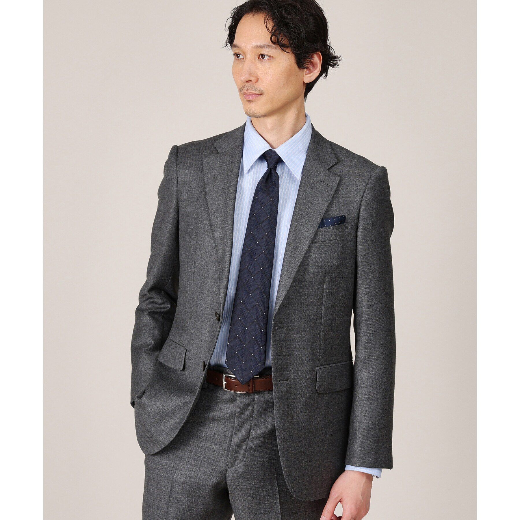 TAKEO KIKUCHI「【THE FLAGSHIP】若松紋（わかまつもん）シルクネクタイ」|ネクタイ・蝶ネクタイ|