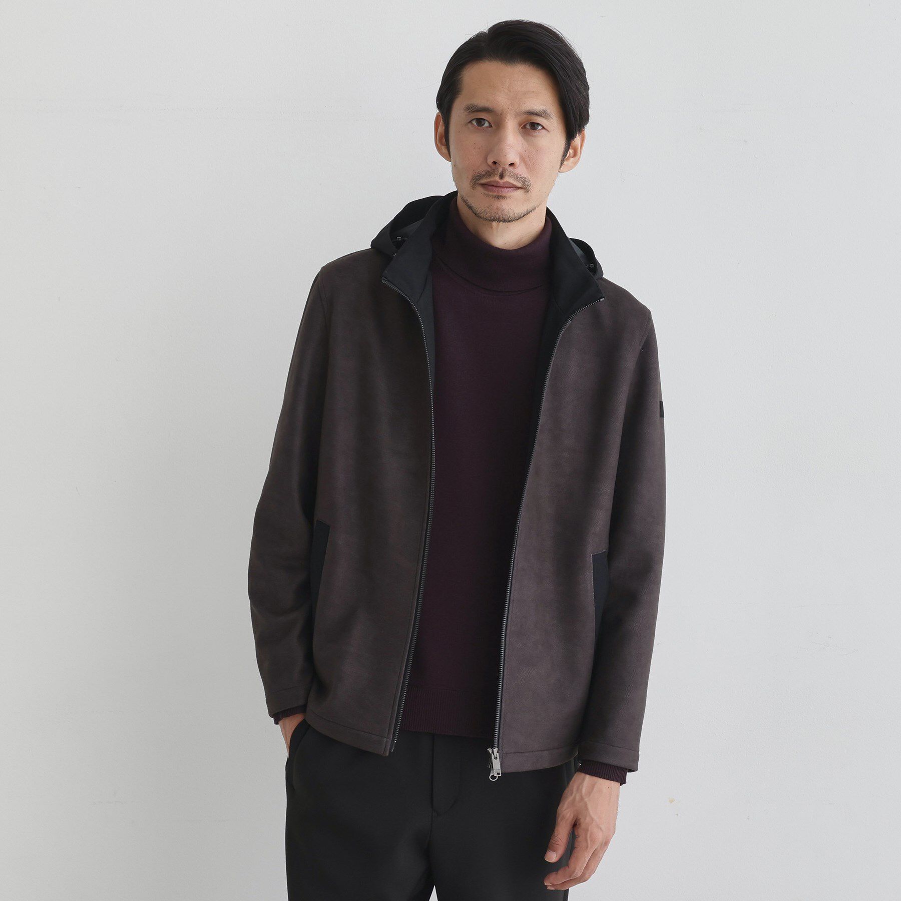 TAKEO KIKUCHI「【Sサイズ～】アンチピリング タートルネック ニット」|ニット・セーター|