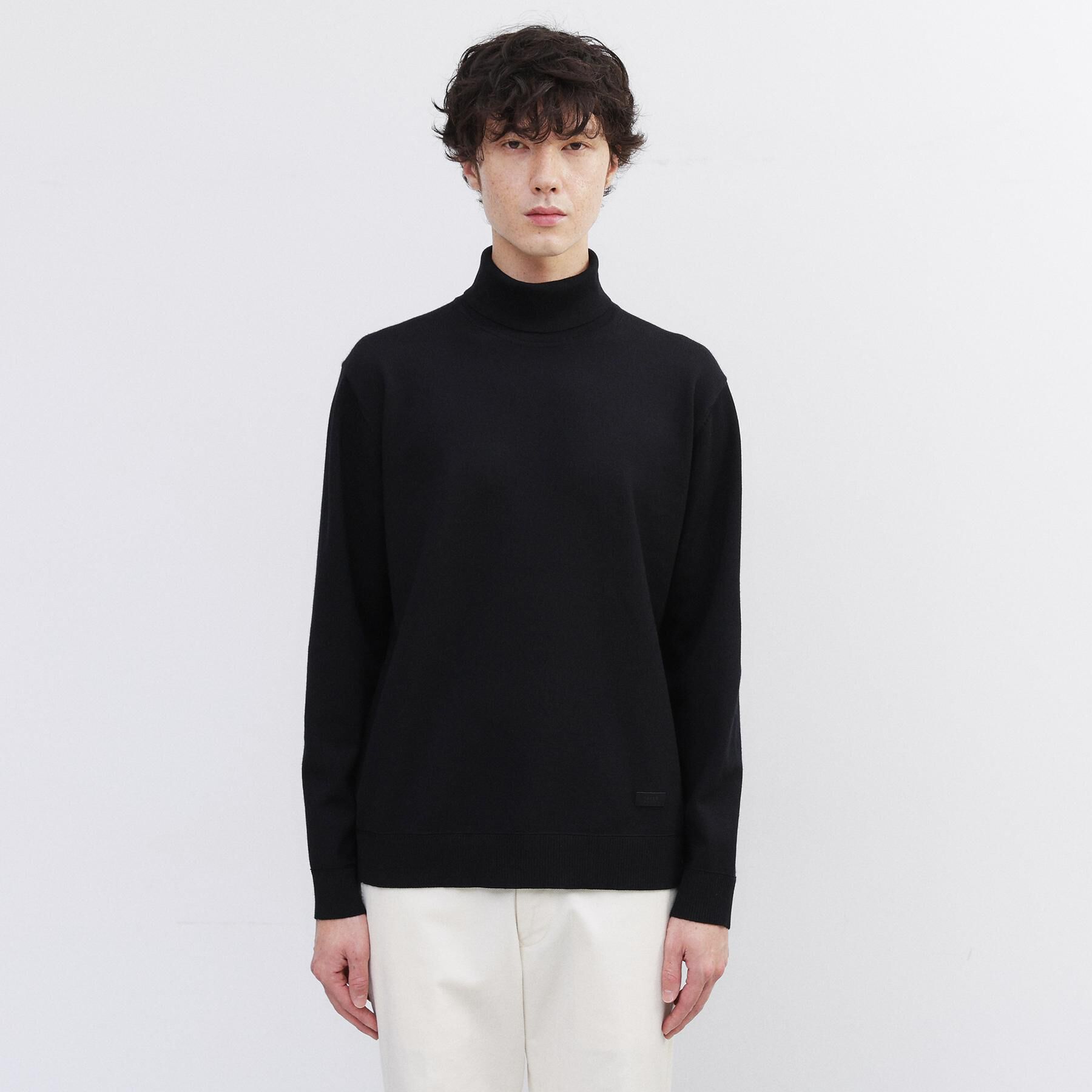 TAKEO KIKUCHI「【Sサイズ～】アンチピリング タートルネック ニット」|ニット・セーター|