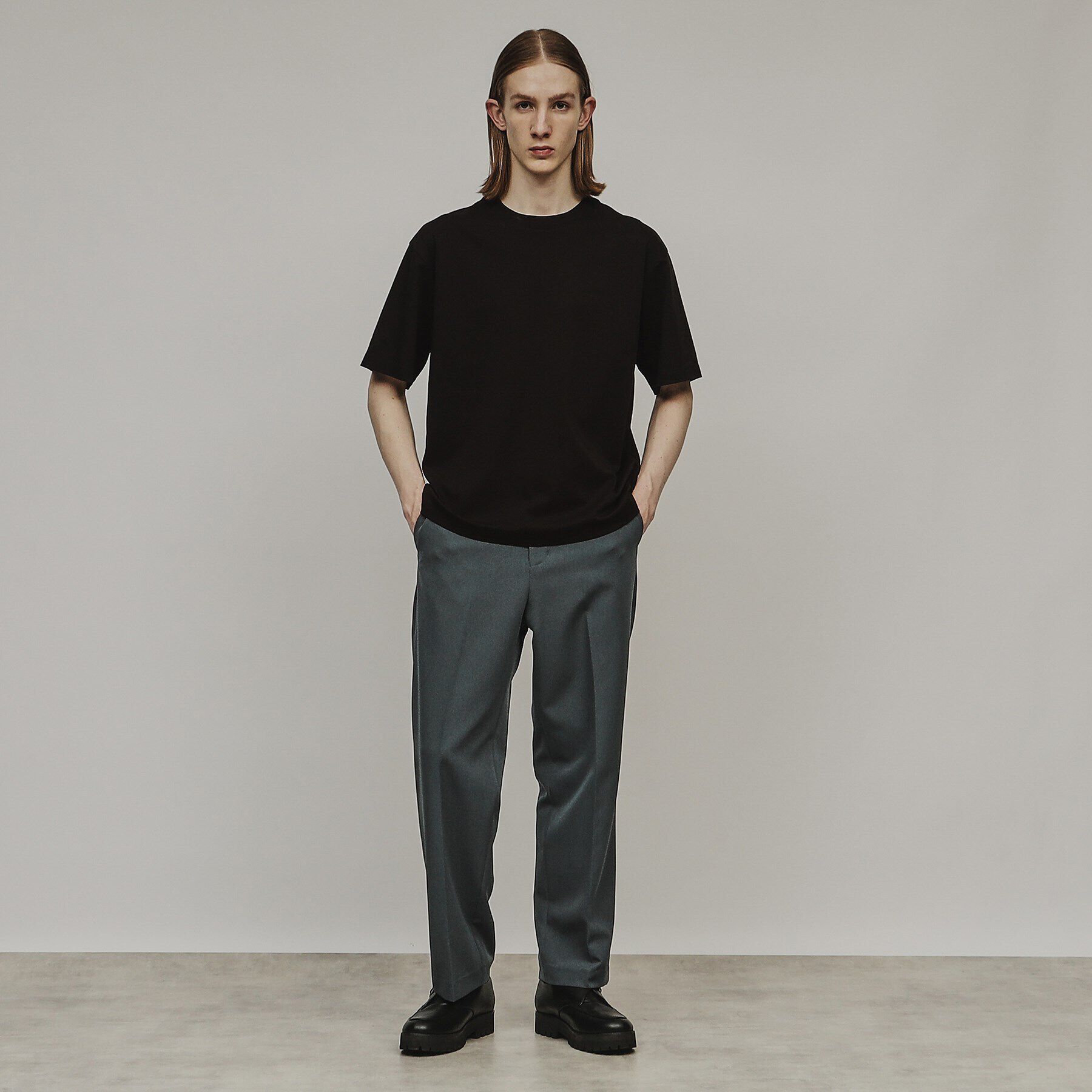 tk.TAKEO KIKUCHI「360度ストレッチワイドストレートパンツ」|その他|