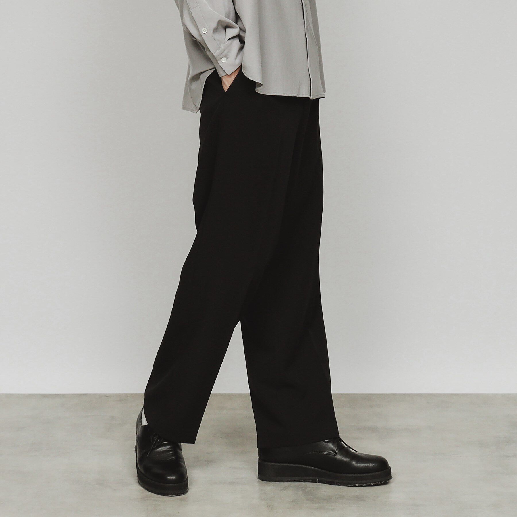 tk.TAKEO KIKUCHI「360度ストレッチワイドストレートパンツ」|その他|