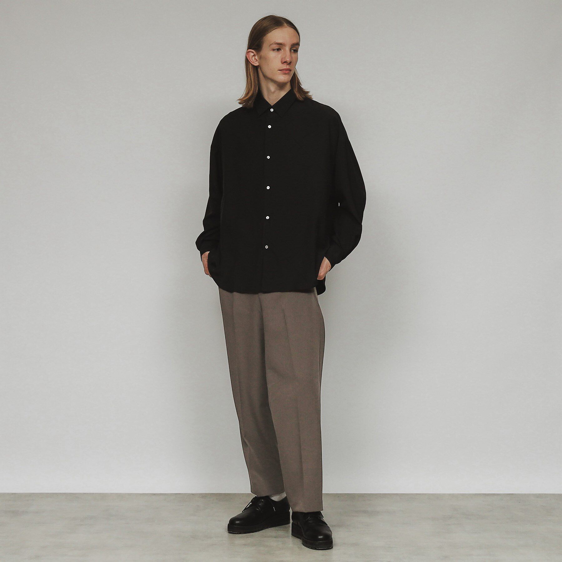 tk.TAKEO KIKUCHI「360度ストレッチワイドストレートパンツ」|その他|