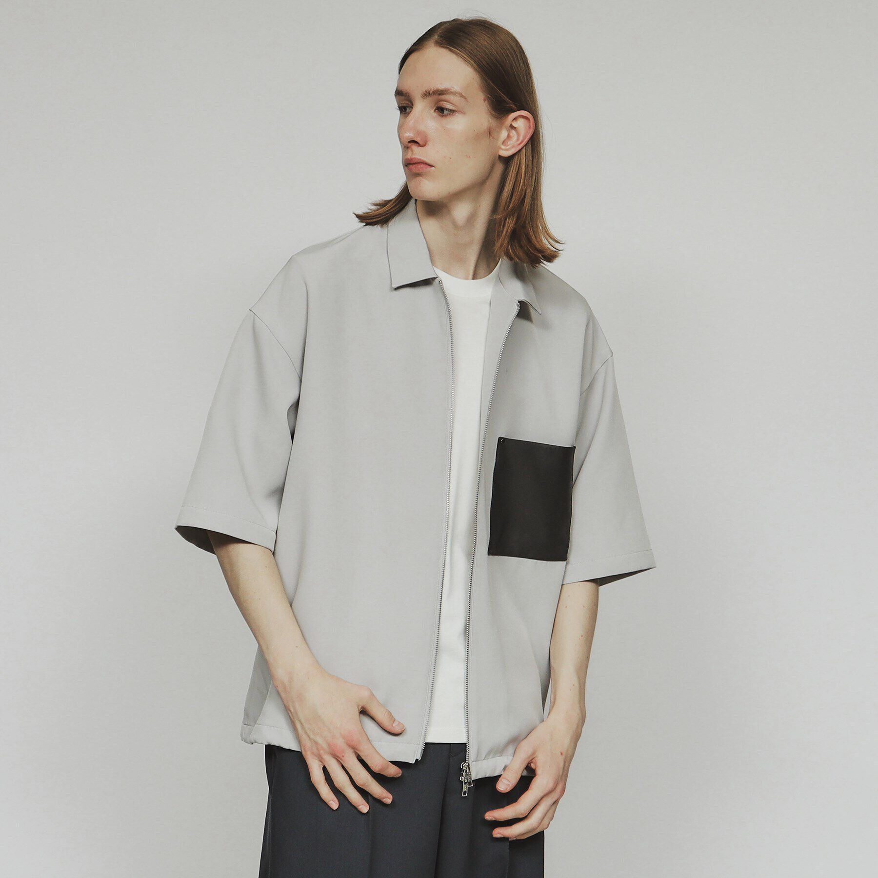 tk.TAKEO KIKUCHI「2WAY 6分袖シャツアウター」|シャツ・ブラウス|