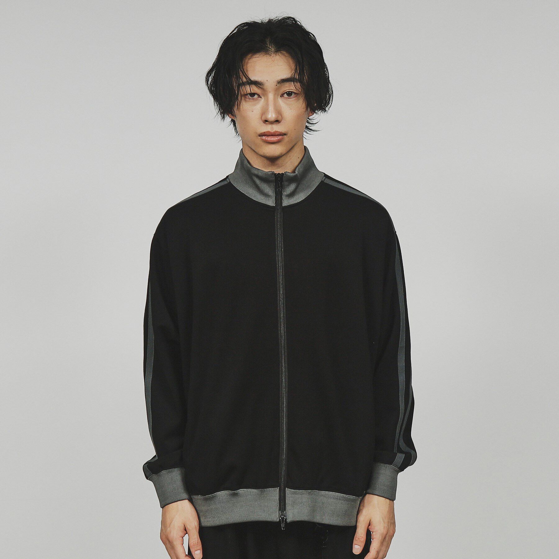 tk.TAKEO KIKUCHI「ルーズシルエットトラックジャケット（セットアップ対応）」|ブルゾン・スタジャン|