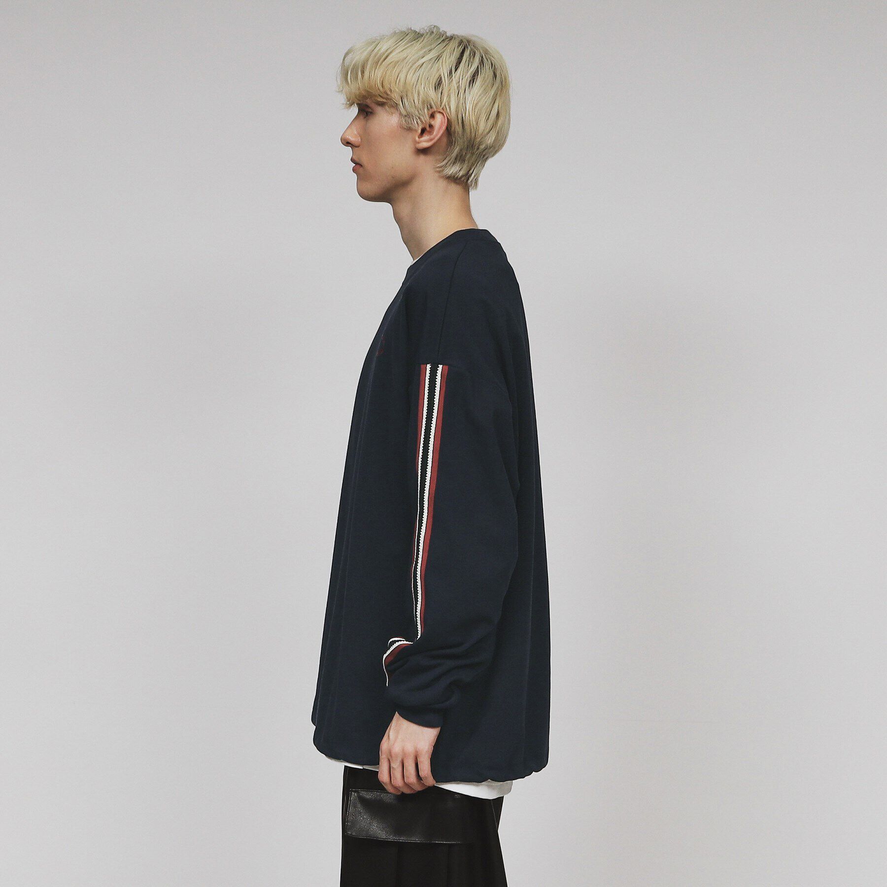 tk.TAKEO KIKUCHI「サークルロゴラインカットソー」|Tシャツ・カットソー|