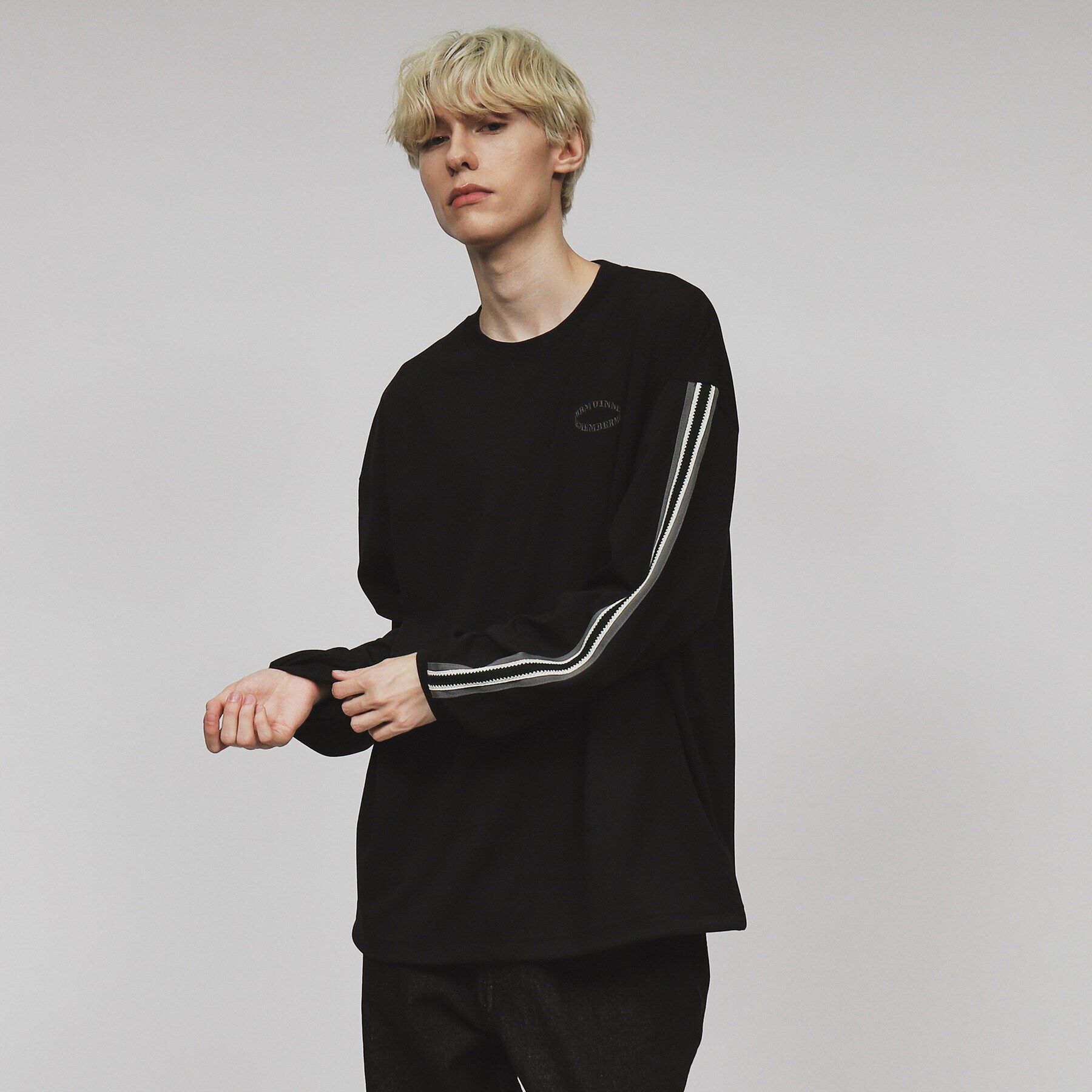 tk.TAKEO KIKUCHI「サークルロゴラインカットソー」|Tシャツ・カットソー|