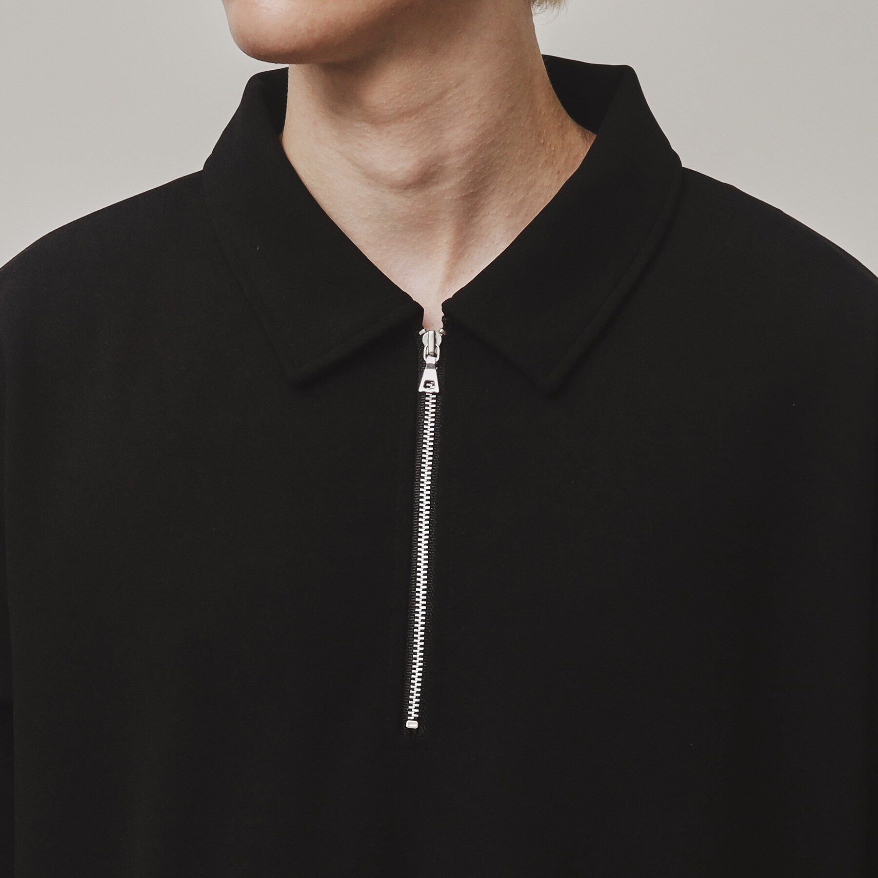 tk.TAKEO KIKUCHI「ジョーゼットハーフジップポロ」|Tシャツ・カットソー|