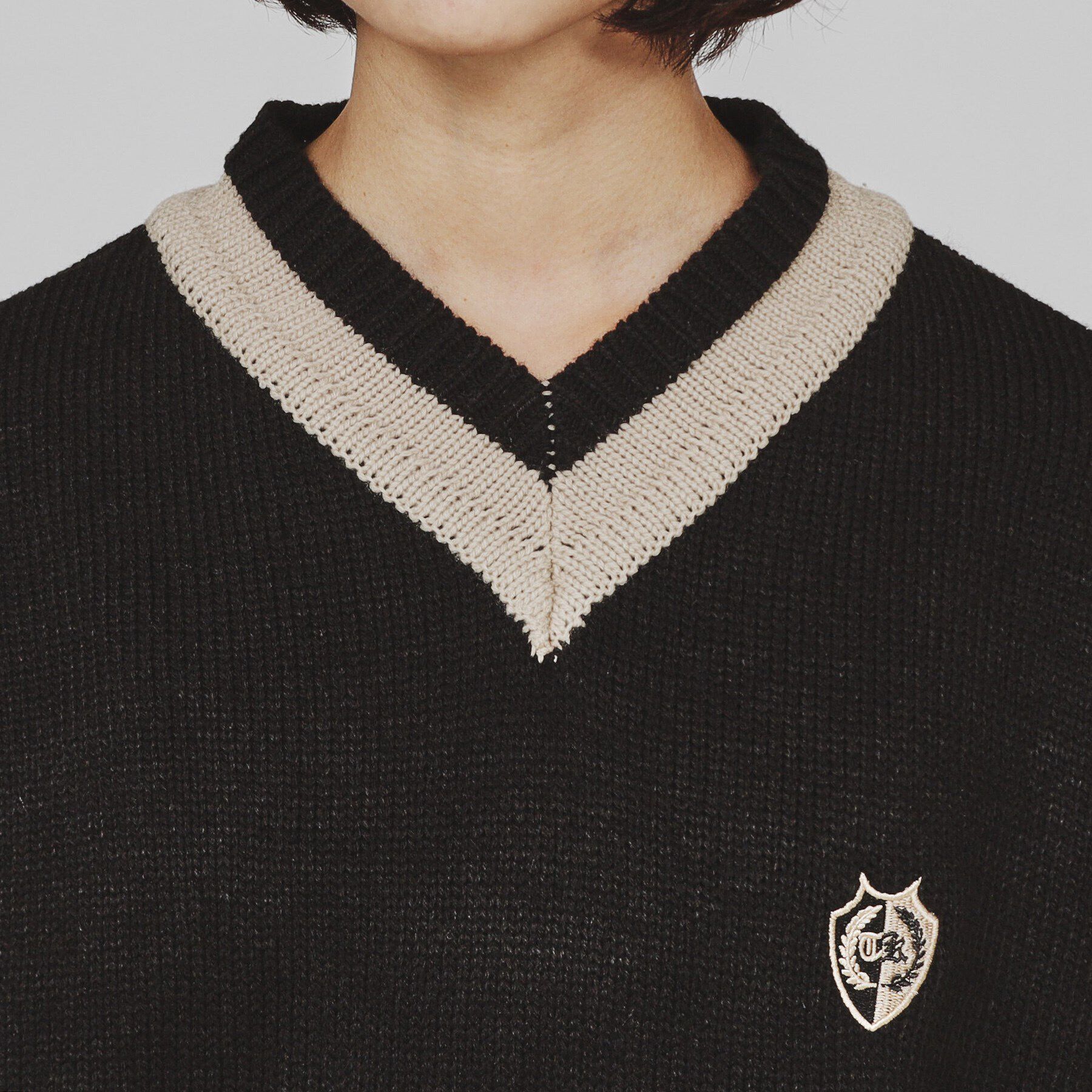 tk.TAKEO KIKUCHI「チルデンハンドステッチニット」|ニット・セーター|