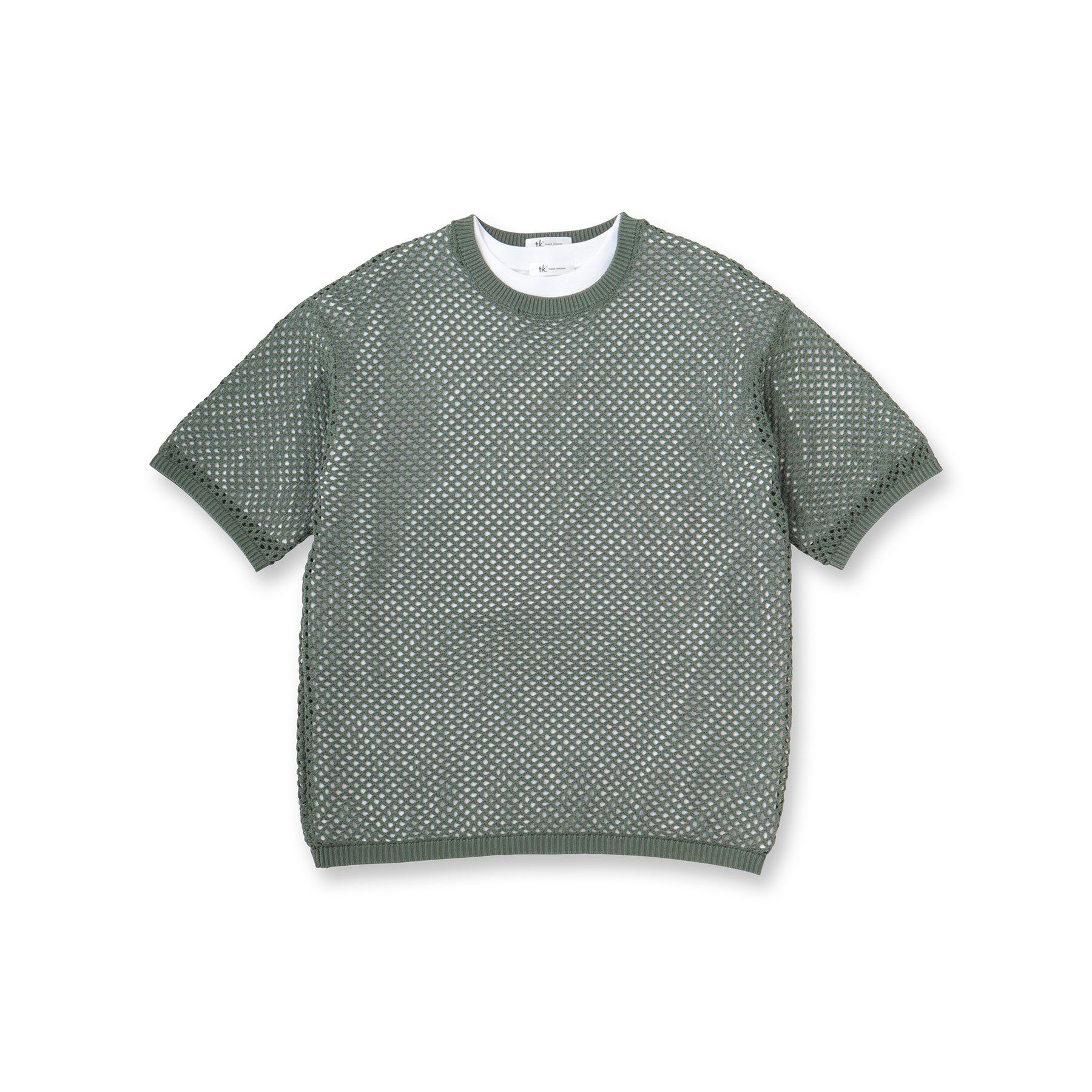tk.TAKEO KIKUCHI「サマーメッシュアンサンブル」|Tシャツ・カットソー|