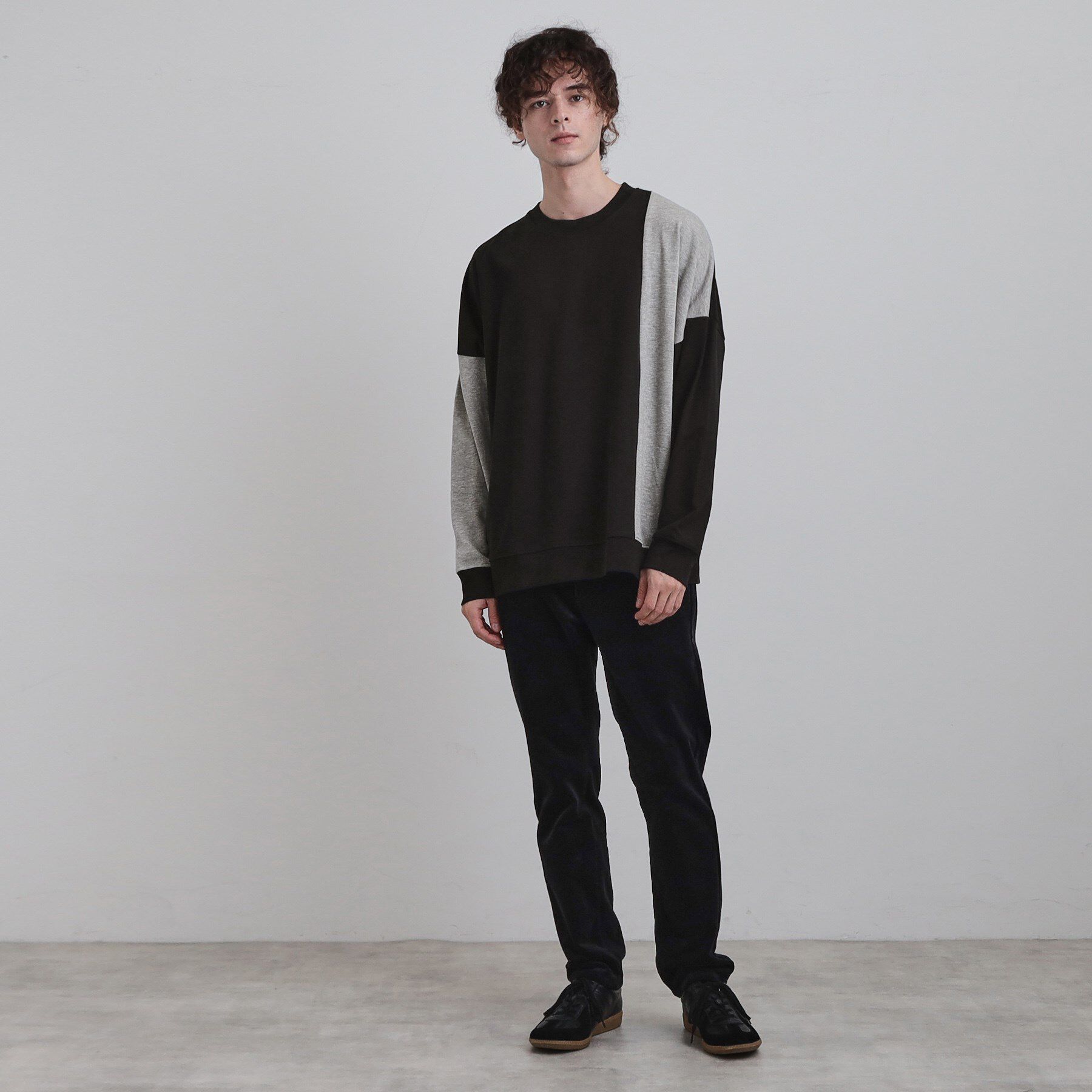 tk.TAKEO KIKUCHI「切り替えスウェット」|Tシャツ・カットソー|