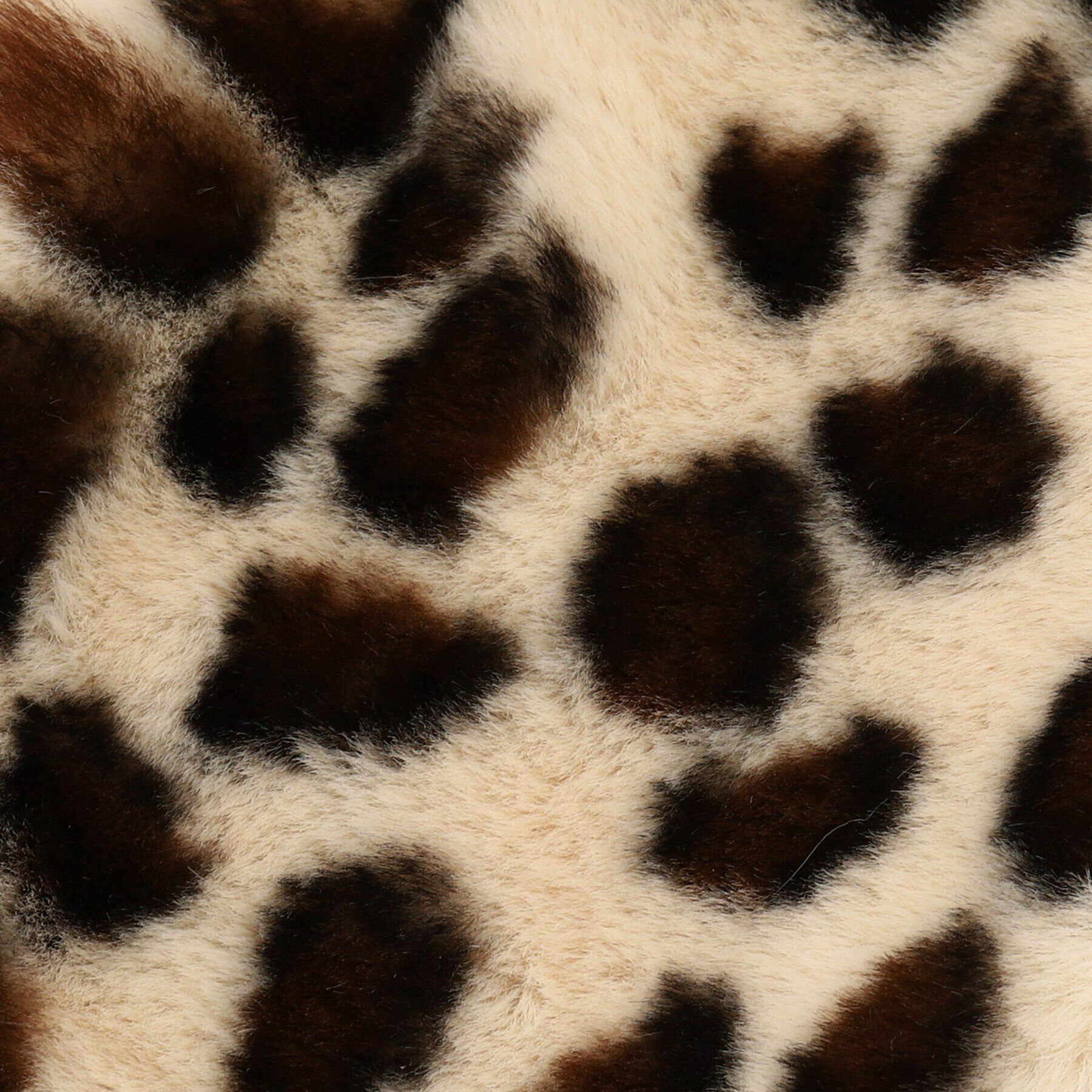 OPAQUE.CLIP「レオパード柄フェイクファー差し込みティペット」|ストール|