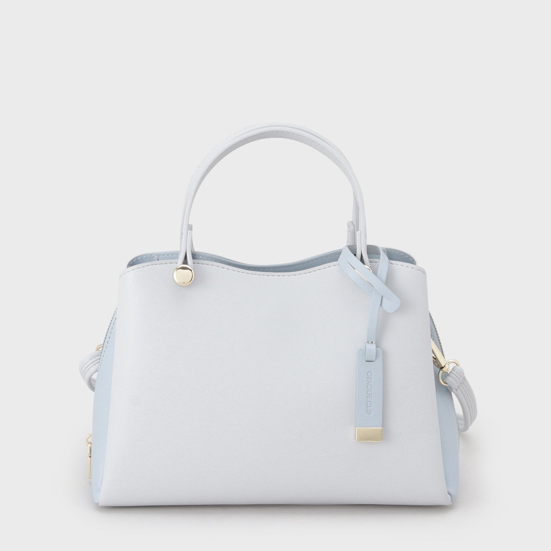 OPAQUE.CLIP「【2WAY】バイカラーミドルボストンバッグ」|ボストンバッグ|