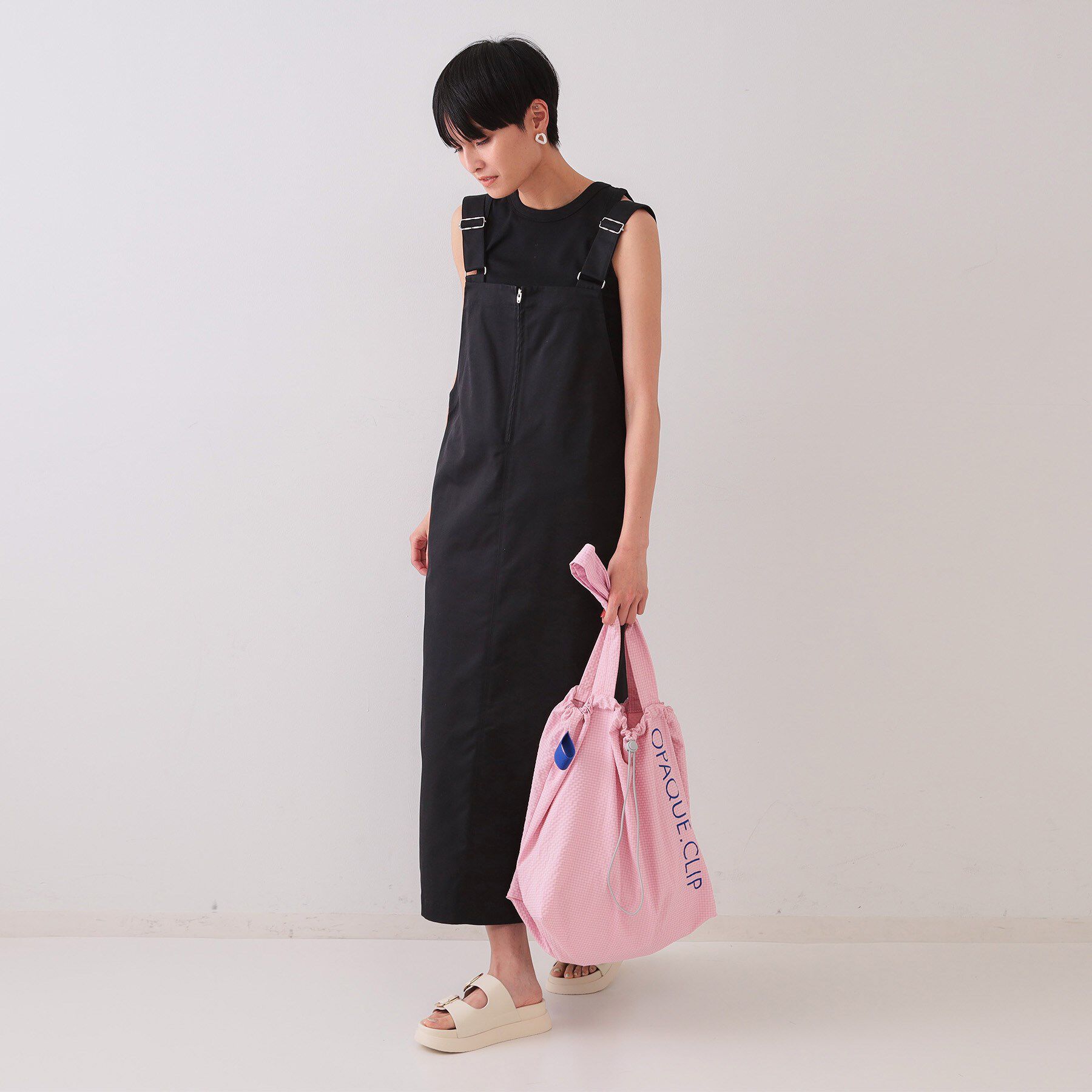 OPAQUE.CLIP「【推し活／6color】うちわも入る大きさ！ビッグトートバッグ」|トートバッグ|