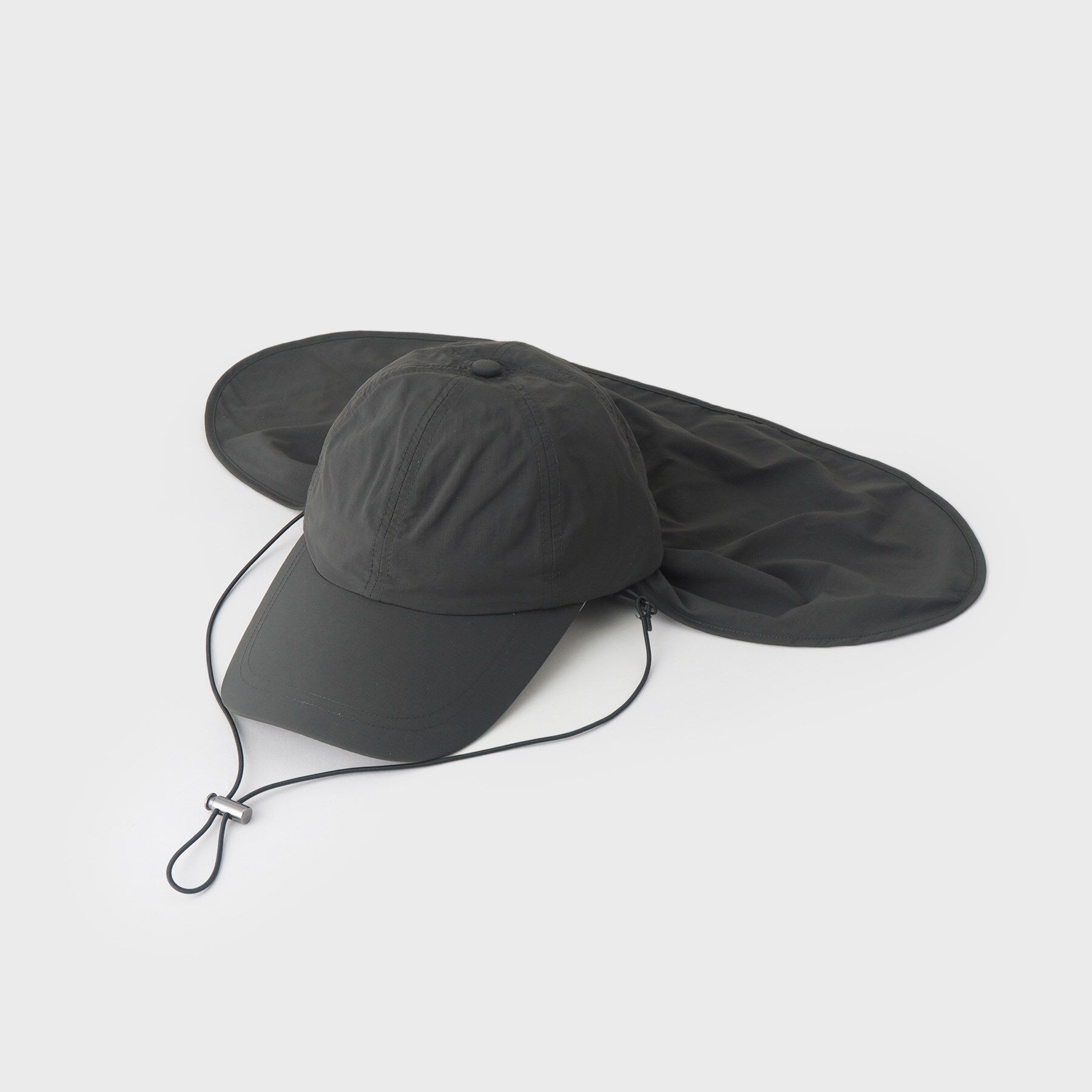 OPAQUE.CLIP「シェード付きキャップ」|キャップ・キャスケット|チャコールグレー(0