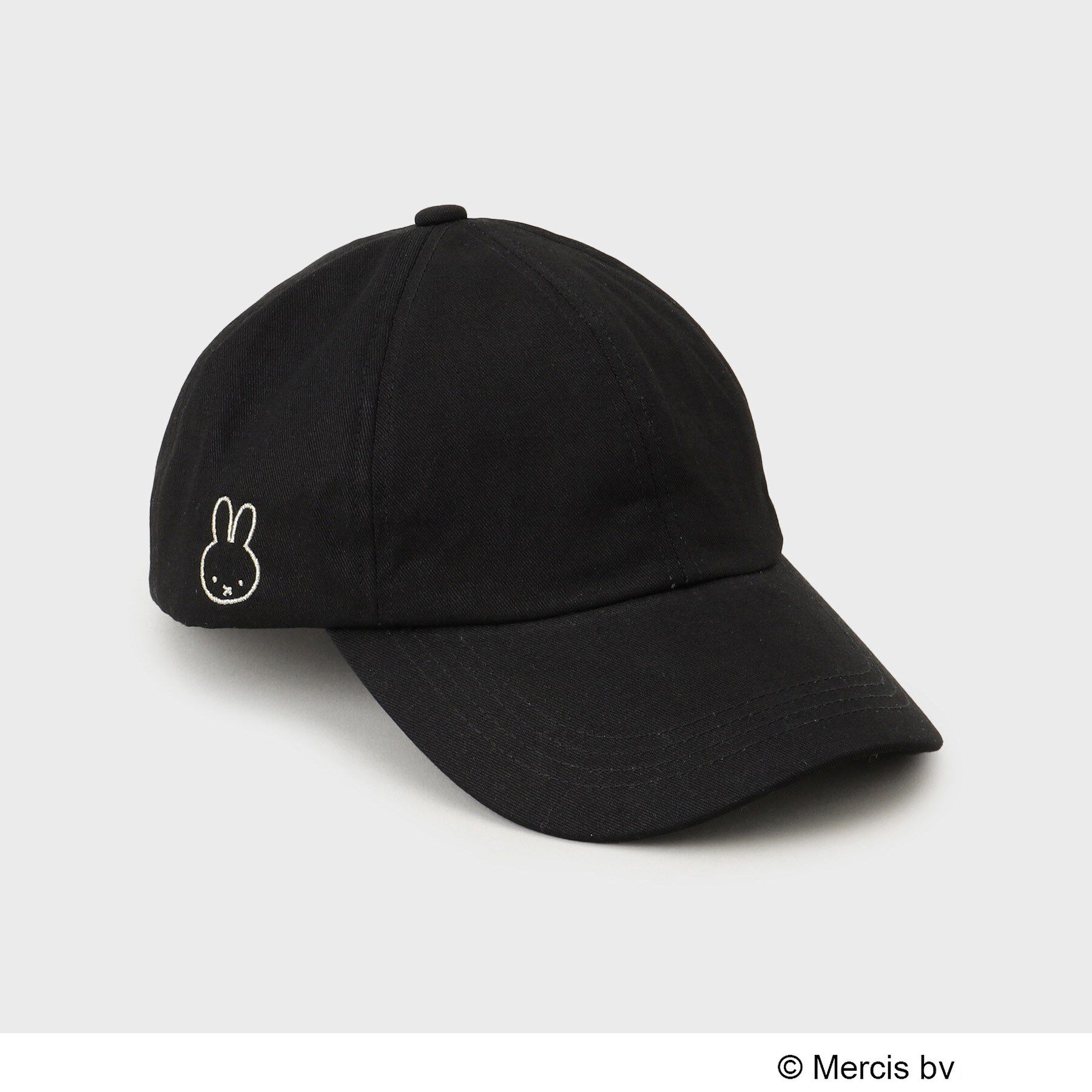 OPAQUE.CLIP「【miffyコラボ】刺繍入りキャップ」|キャップ・キャスケット|ブラック(019)