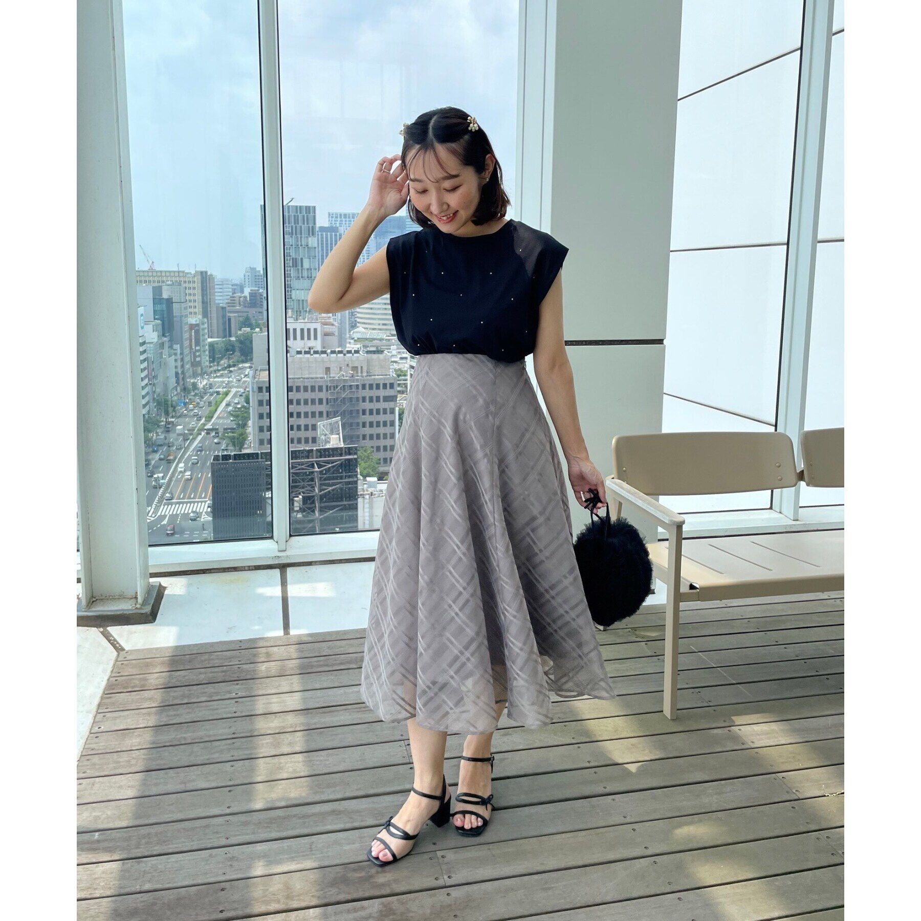 Couture broach「【インしないでキマる】ラインストーンTシャツ」|Tシャツ・カットソー|